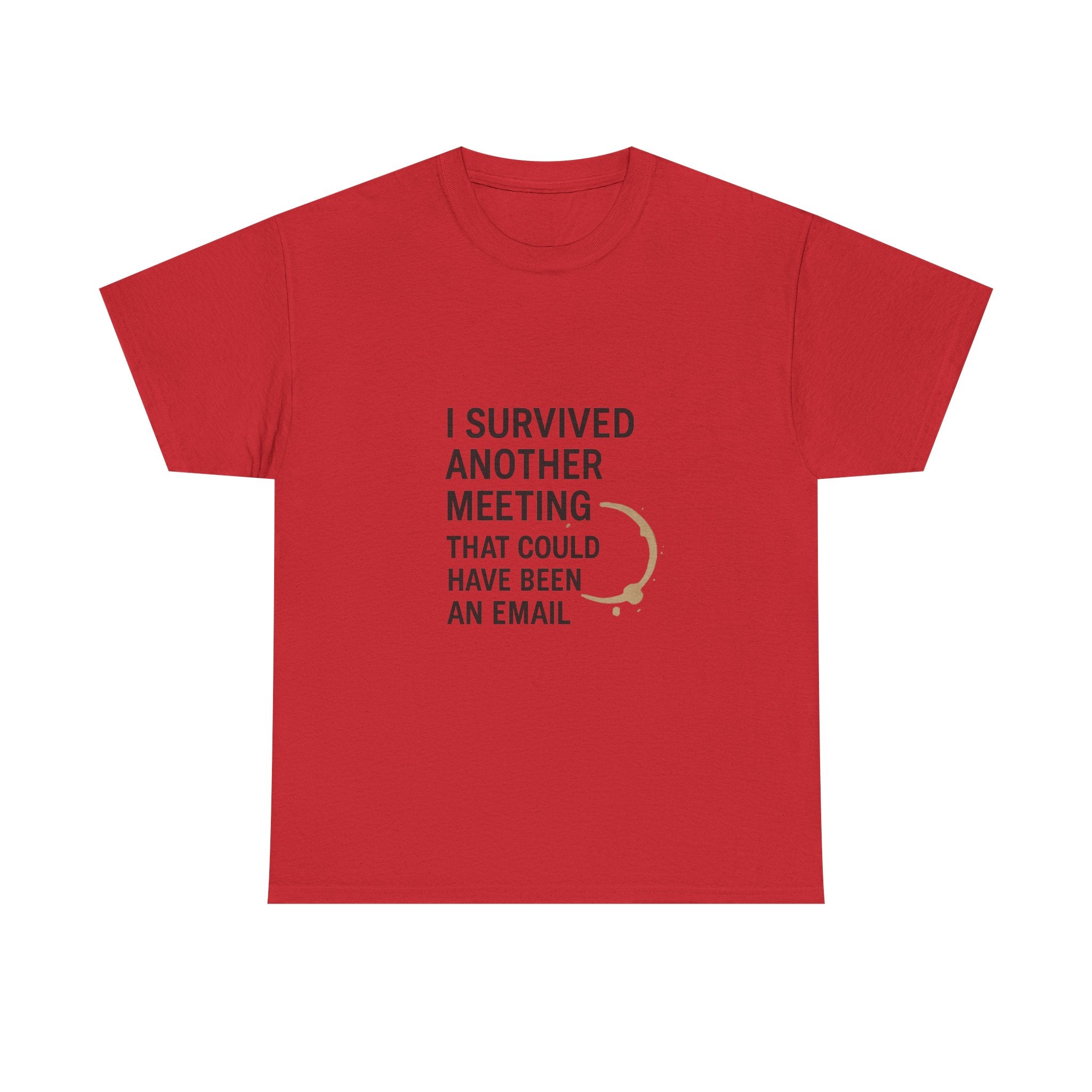 I Survived Another Meeting That Could Have Been An Email T-Shirt | Unique Gift | Graphic Tee