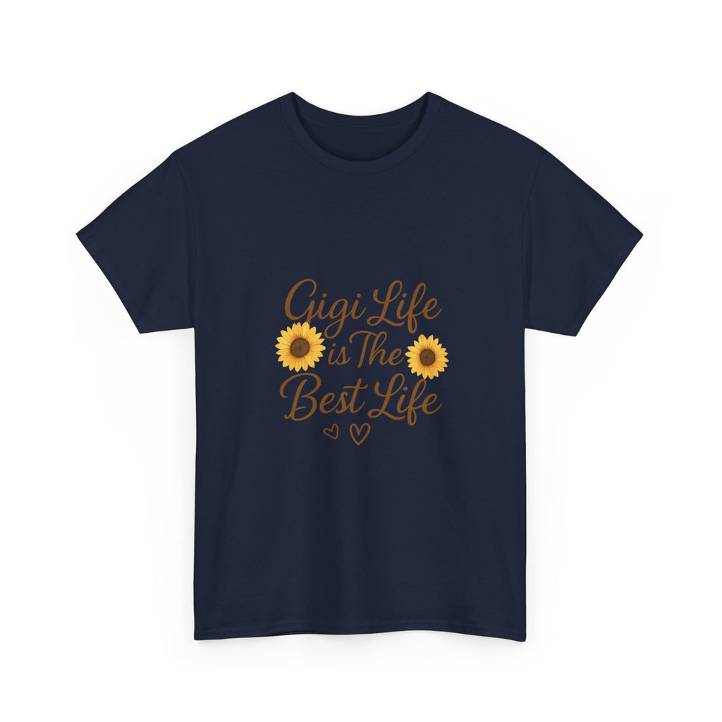 Gigi Life Is The Best Life Grandmother T-Shirt | Unique Gift | Graphic Tee