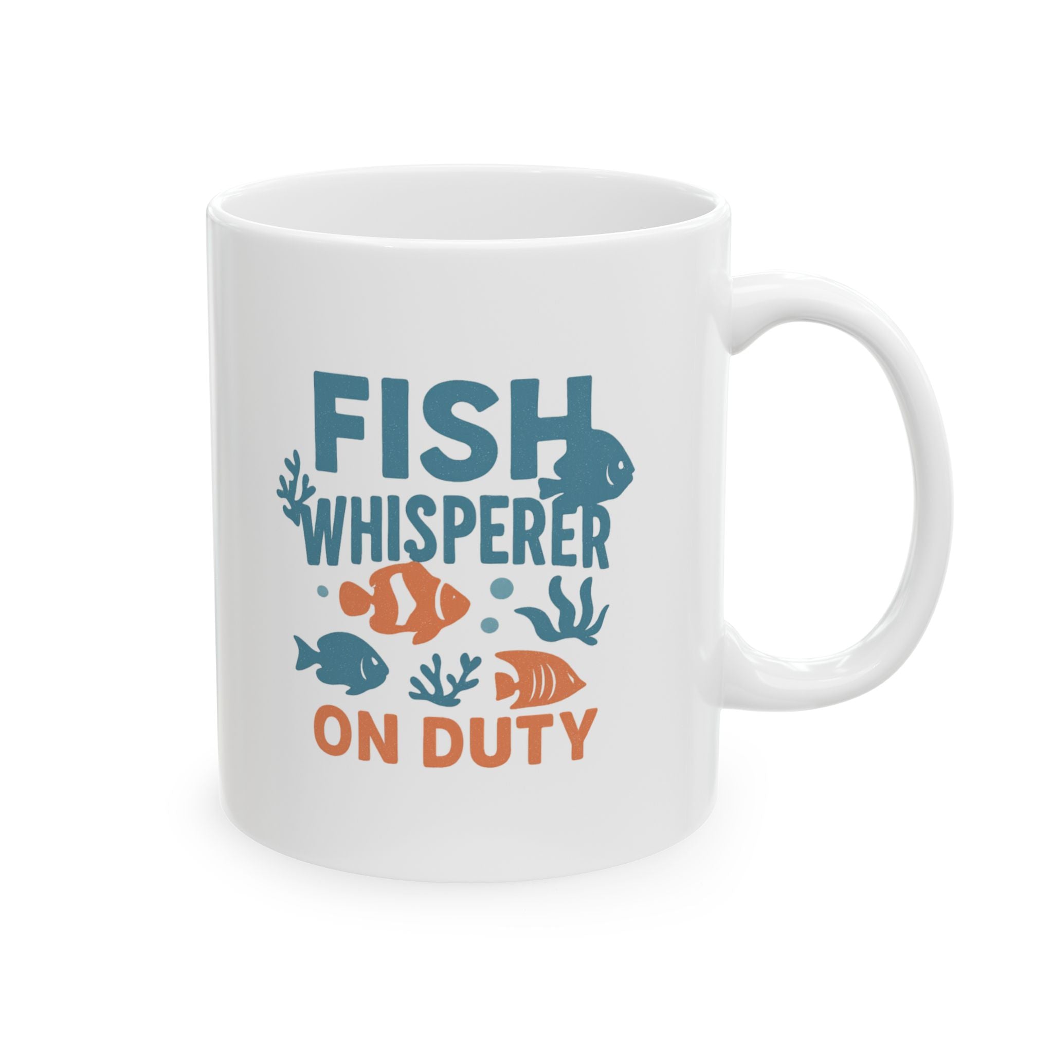 Aquarium Keeper Fish Whisperer On Duty Coffee Mug | Aquarium Lover Gift | Ceramic Mug