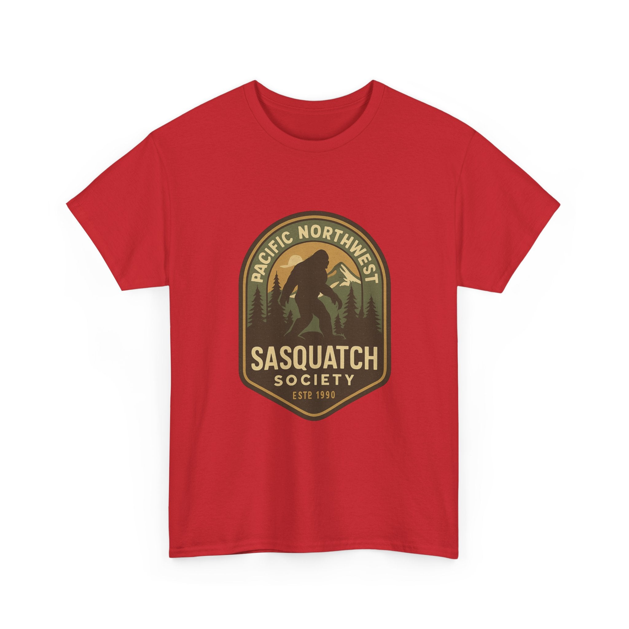 Pacific Northwest Sasquatch Society T-Shirt | Unique Gift | Graphic Tee
