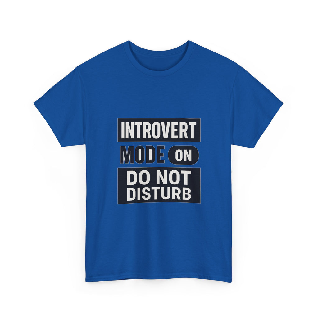 Introverted But Willing To Discuss It Online T-Shirt | Funny Introvert Humor | Graphic Tee