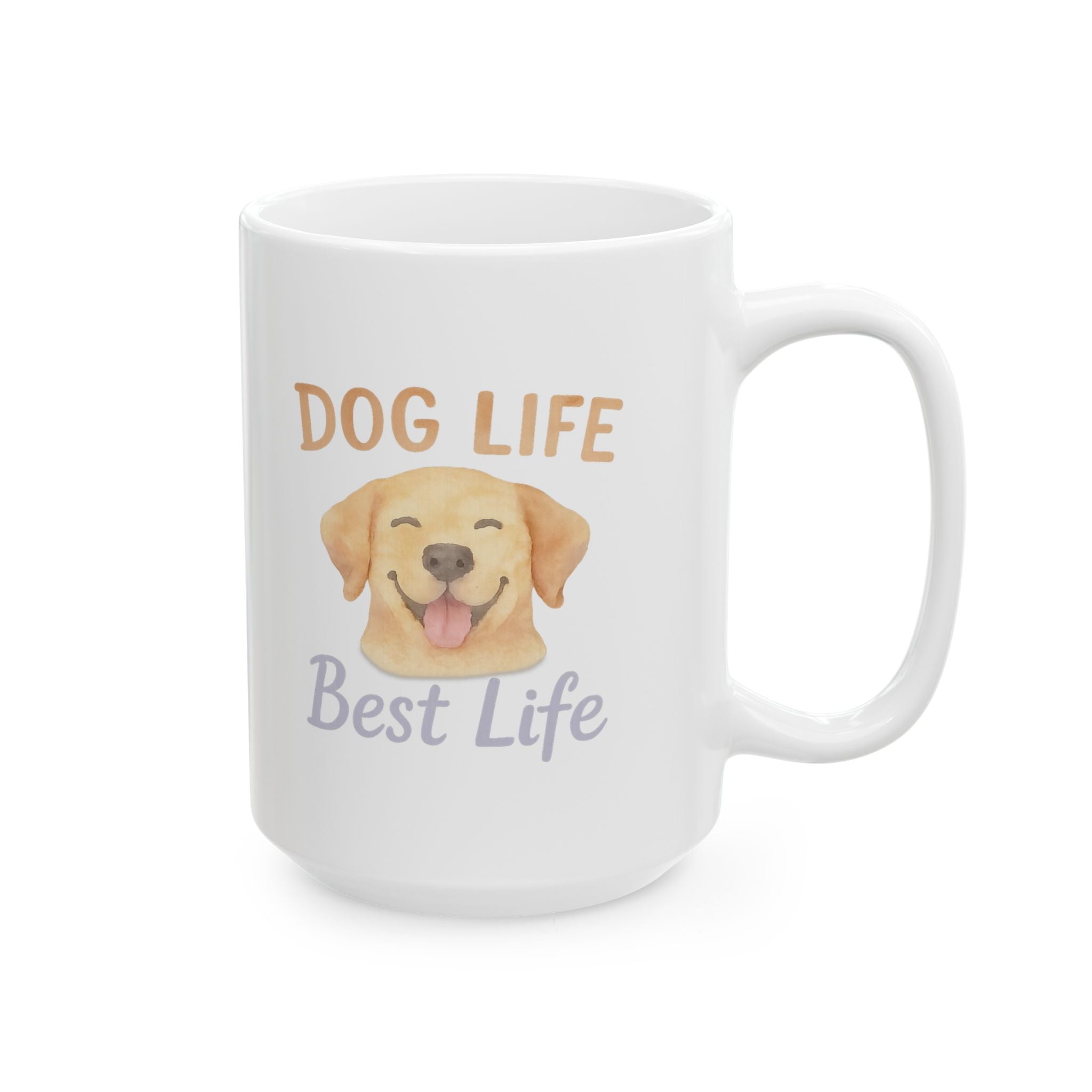 Dog Life Every Day No Regrets Coffee Mug | Dog Lover Gift | Ceramic Mug