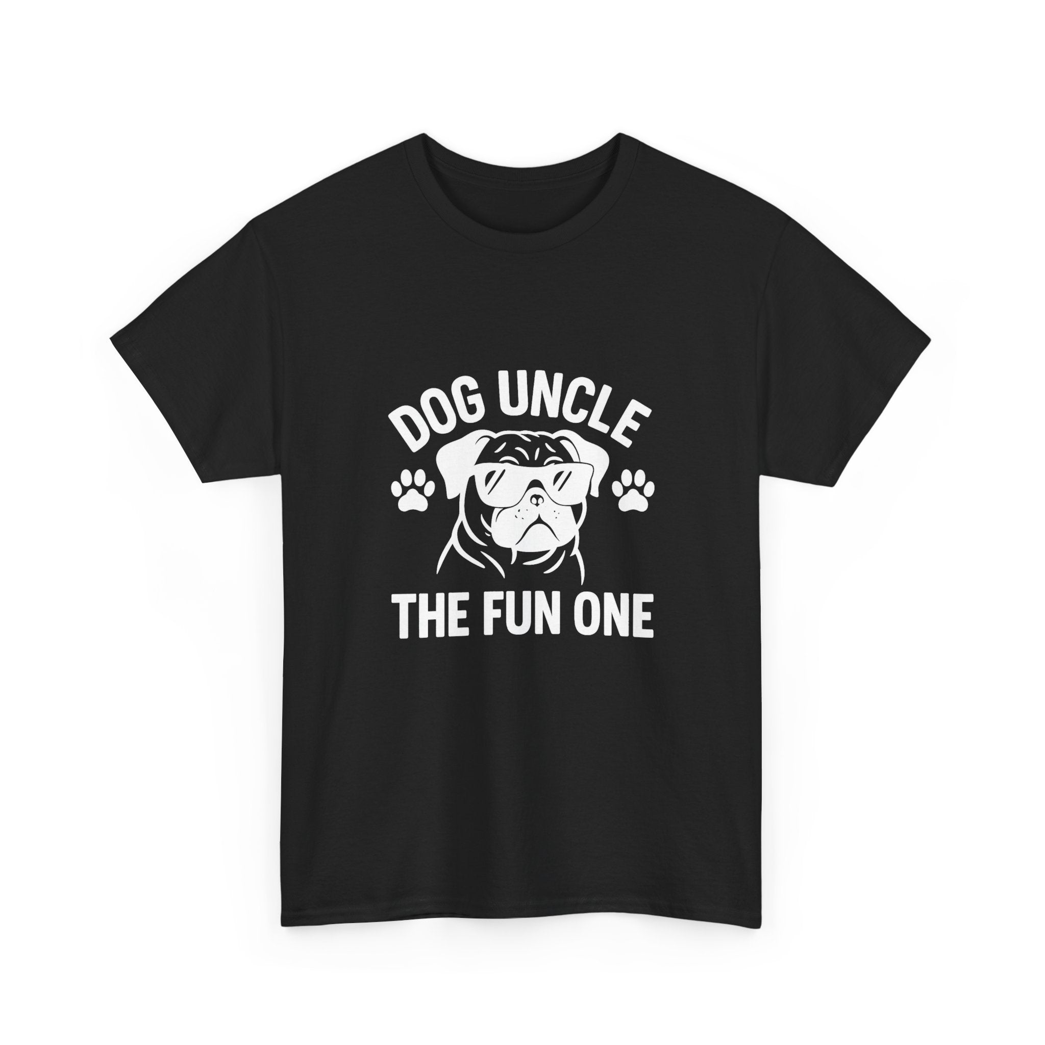 Dog Uncle The Fun One T-Shirt | Dog Lover Gift | Graphic Tee