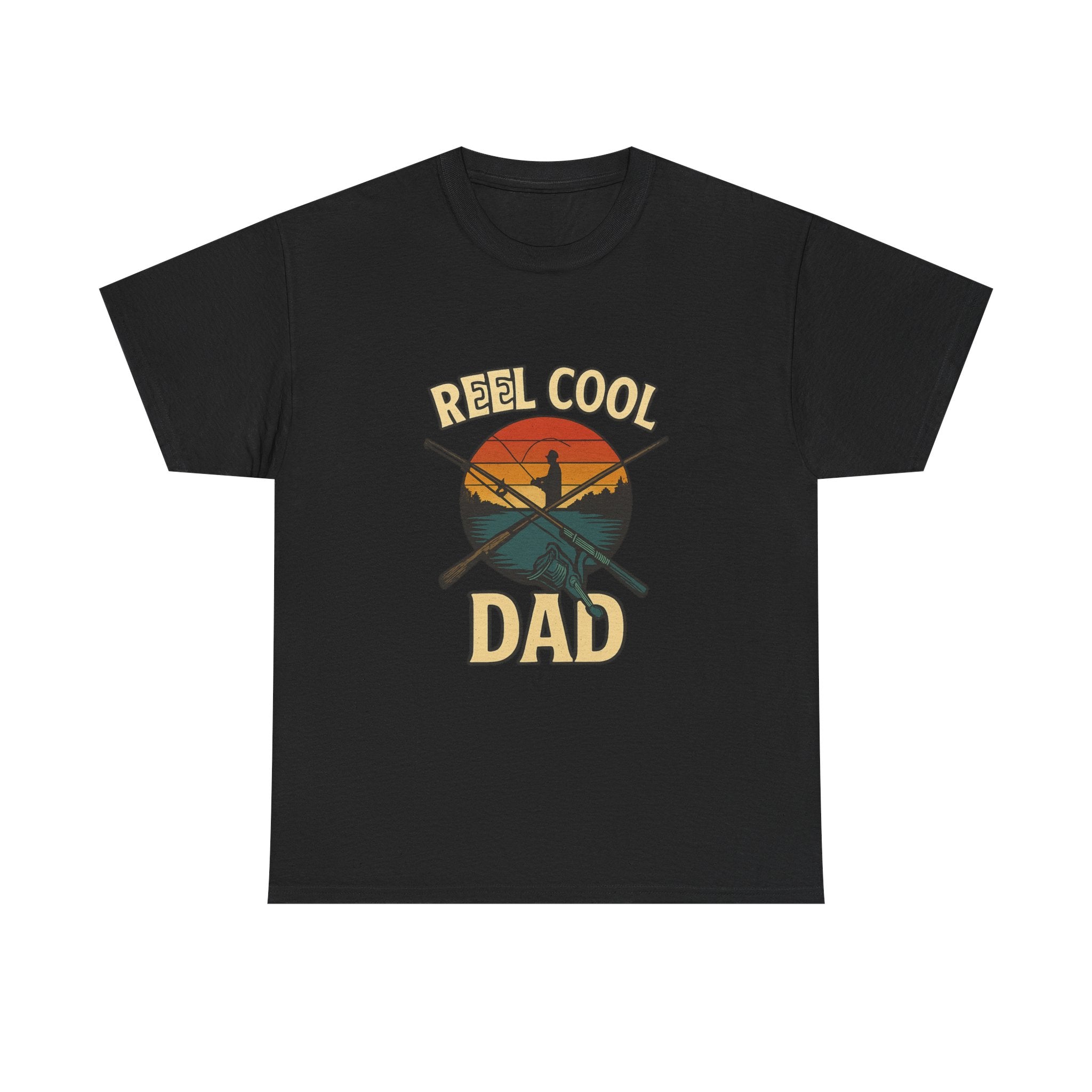 Reel Cool Dad Fishing Father T-Shirt | Gift for Dad | Graphic Tee
