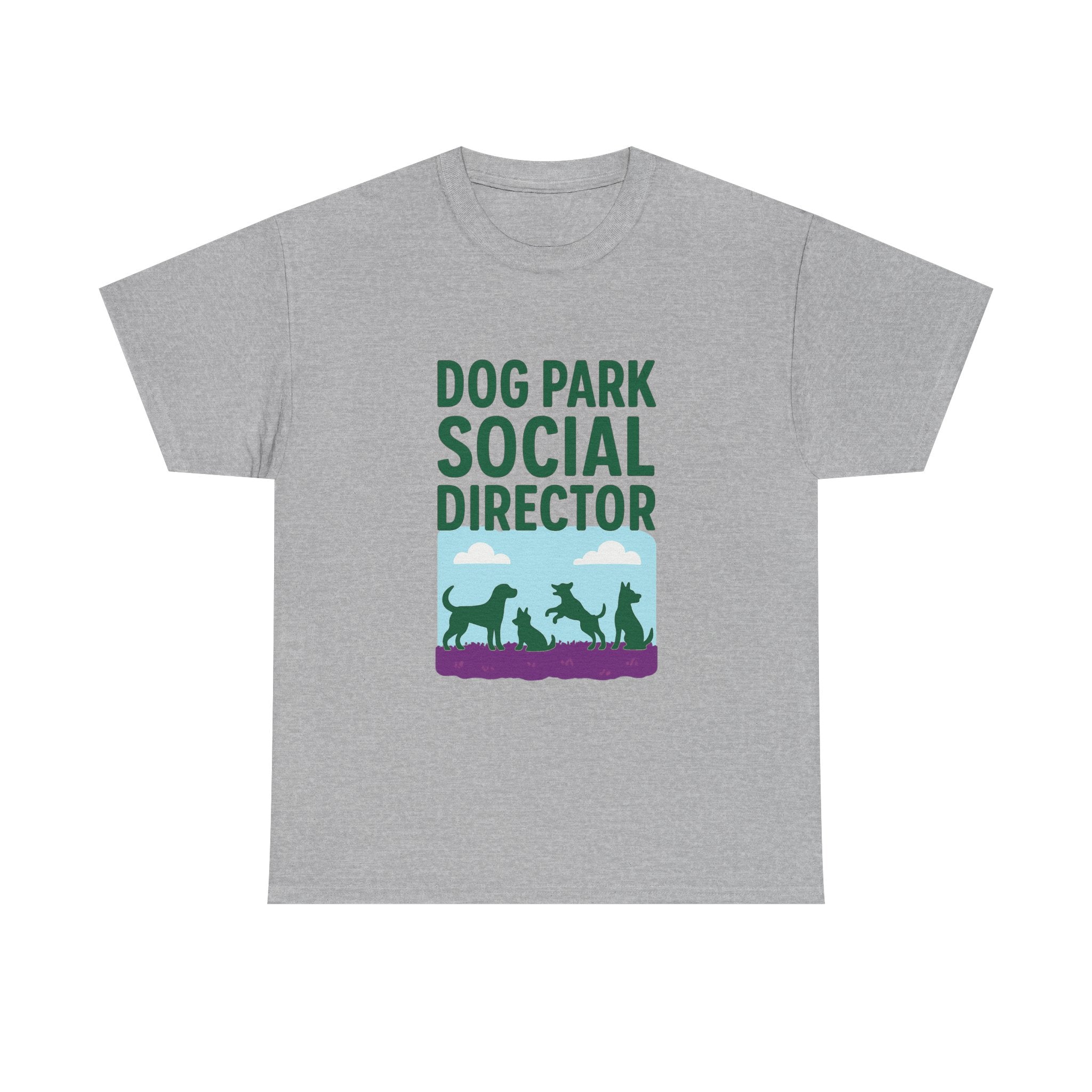 Dog Park Social Director T-Shirt | Dog Lover Gift | Graphic Tee
