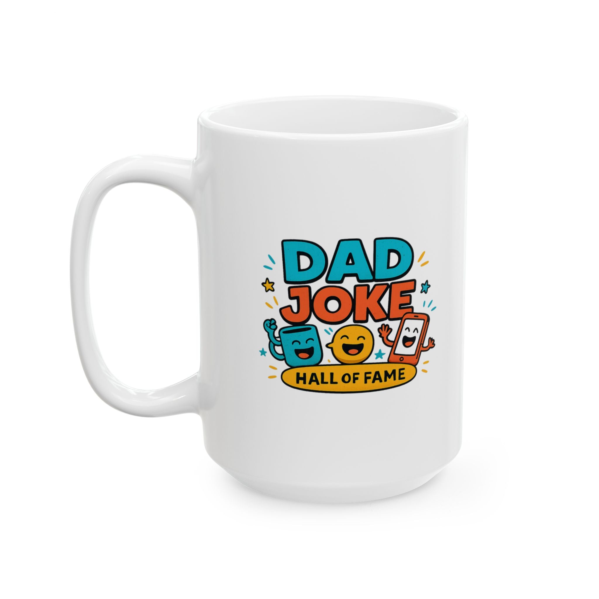 Certified Funny Dad No Contest Coffee Mug | Father Humor Gift | Ceramic Mug