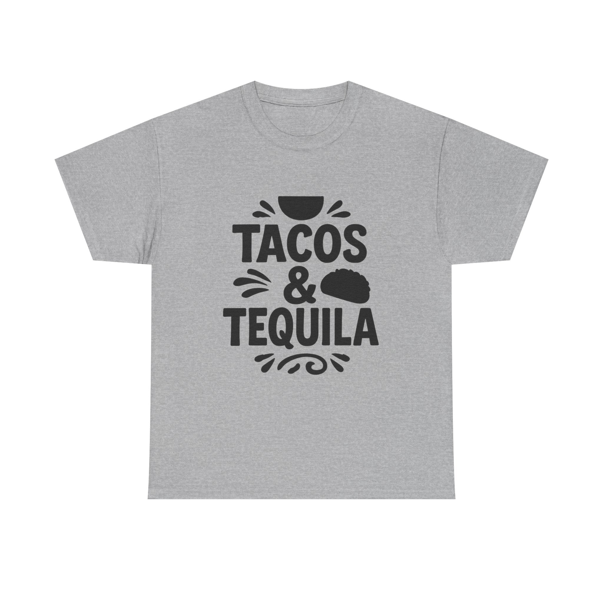Tacos And Tequila Foodie T-Shirt | Unique Gift | Graphic Tee