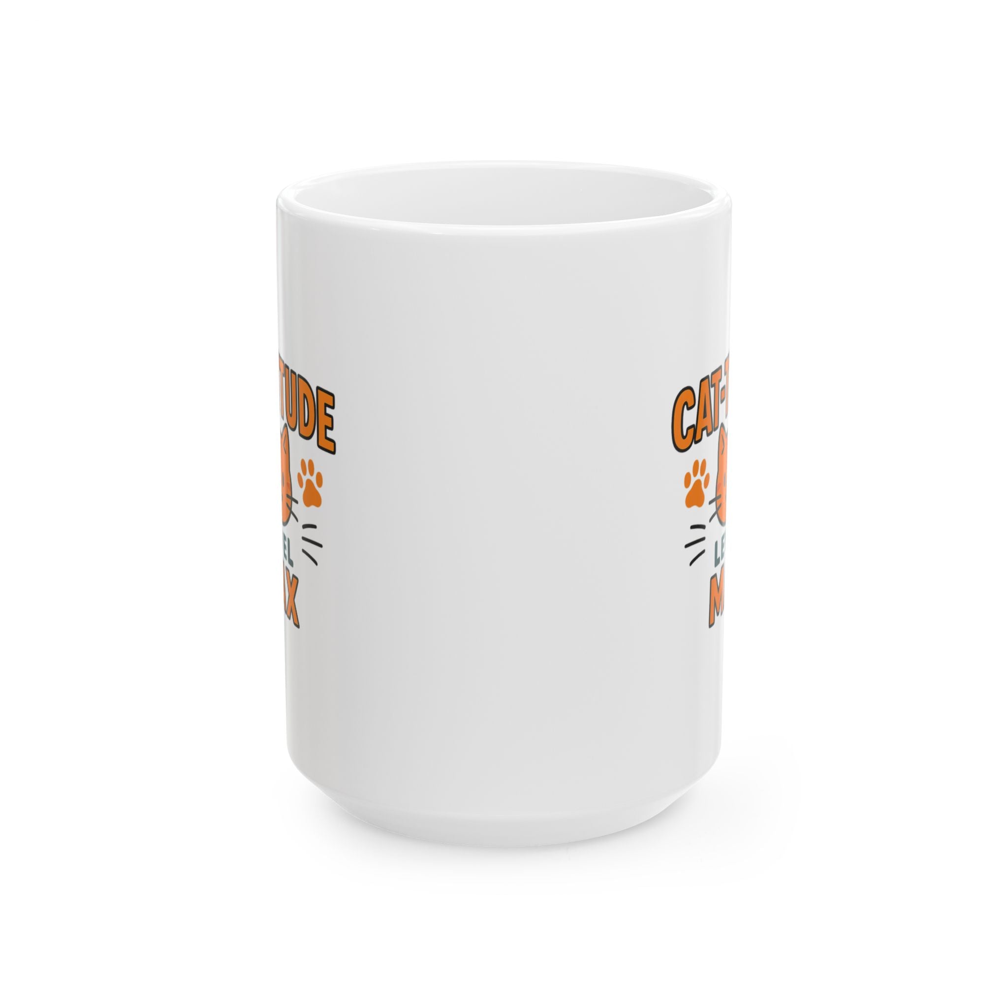 Channeling My Inner Cat Today Coffee Mug | Cat Attitude Humor | Ceramic Mug