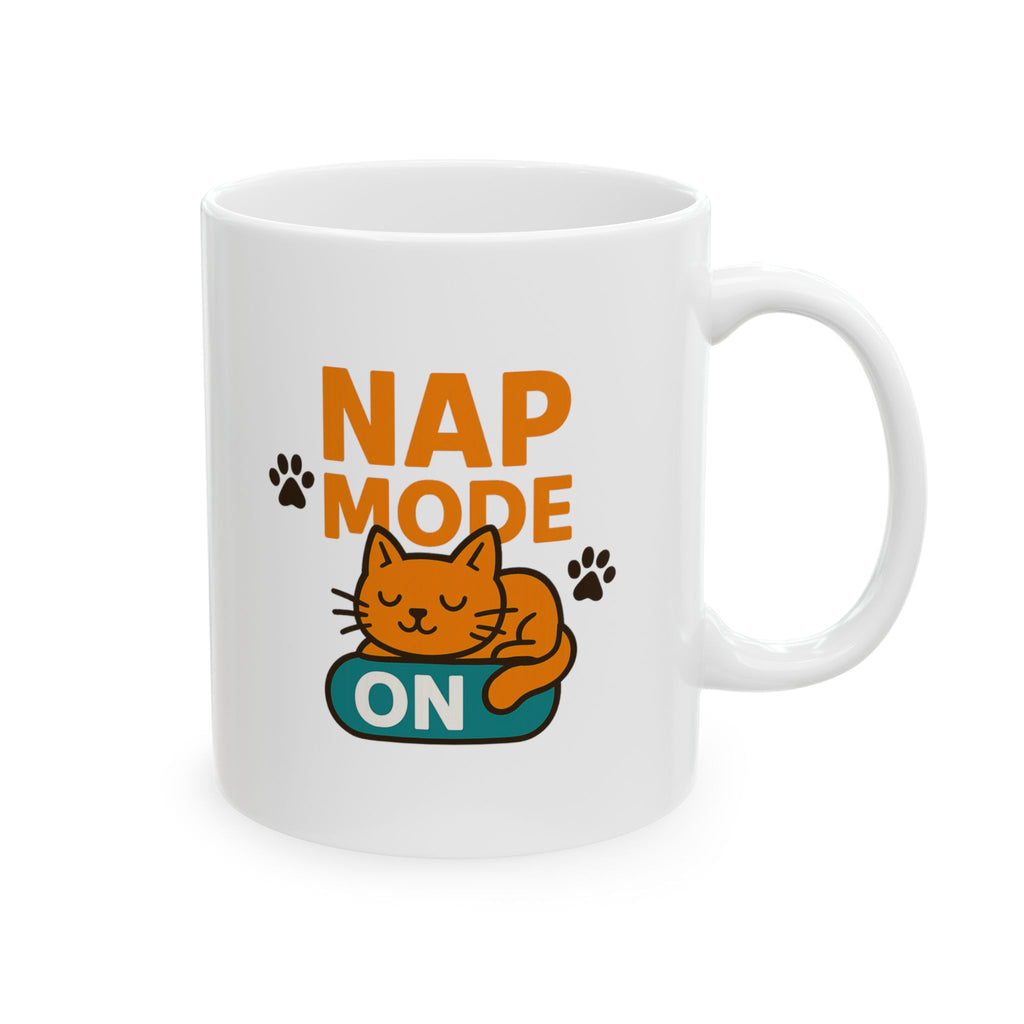 Currently Unavailable Cat Is Napping Coffee Mug | Funny Pet Humor | Ceramic Mug