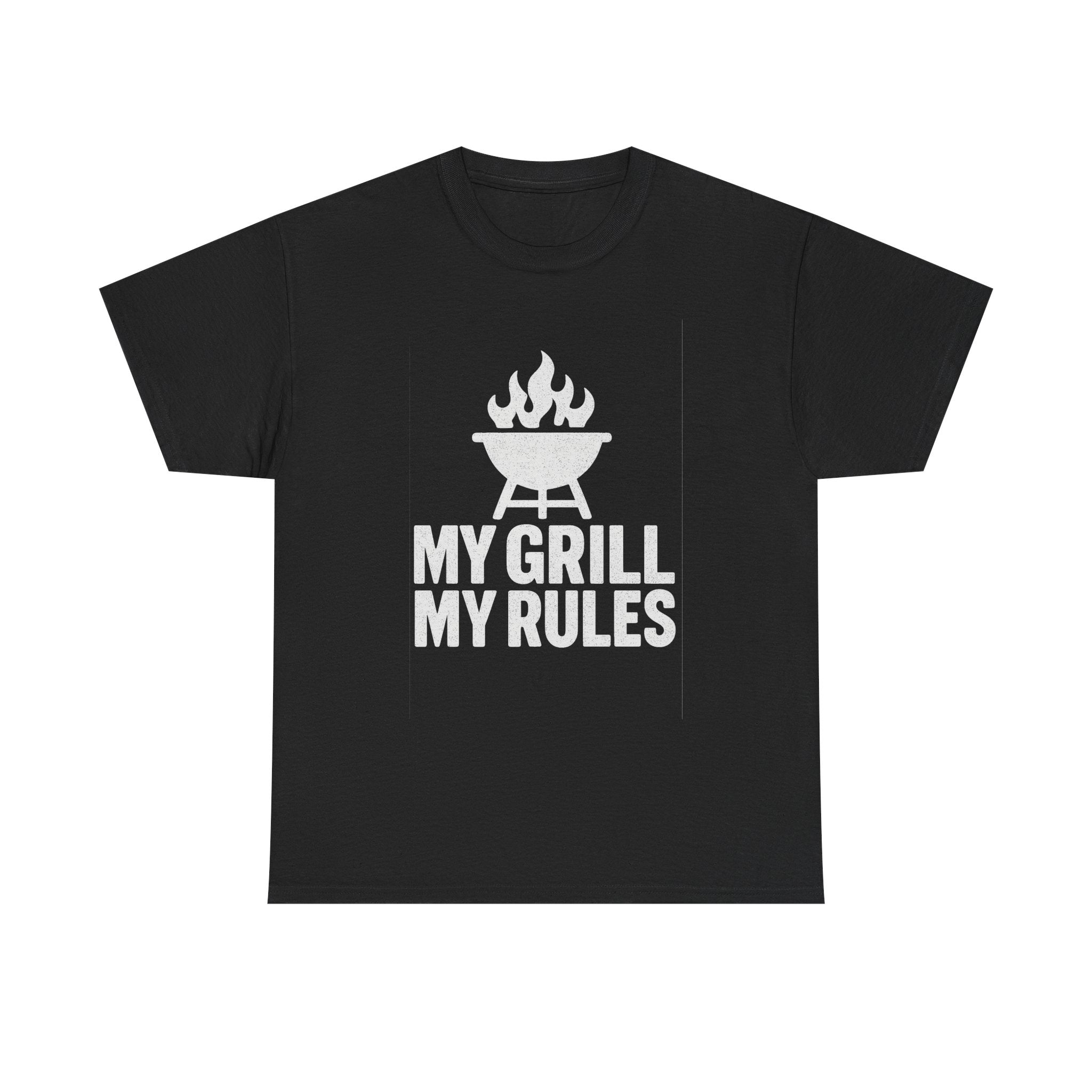 BBQ Rules My Grill My Rules Dad T-Shirt | Gift for Dad | Graphic Tee