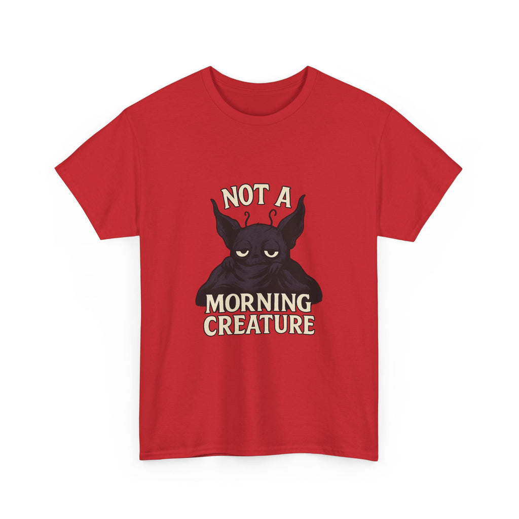Not A Morning Creature T-Shirt | Unique Gift | Graphic Tee