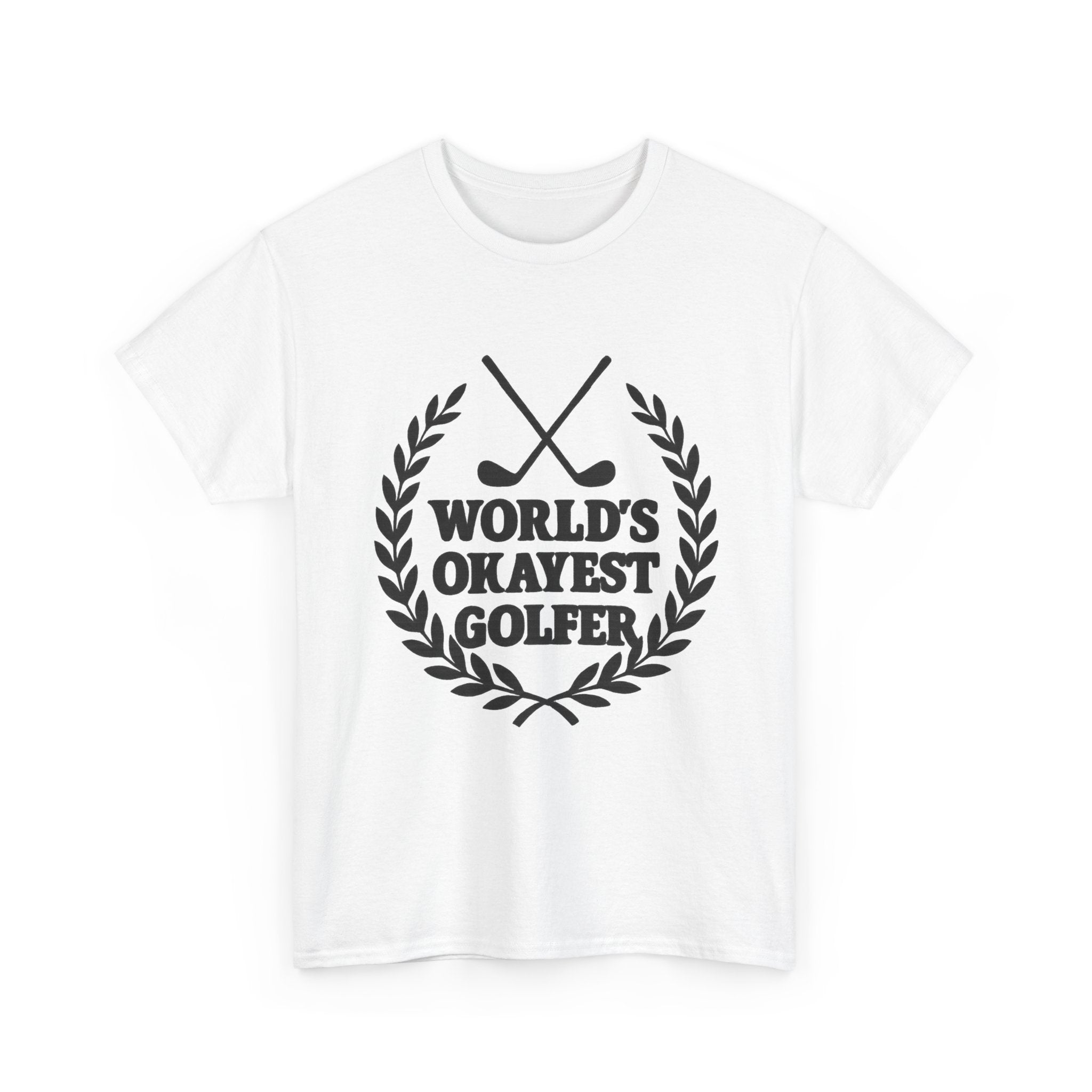 World's Okayest Golfer Sports T-Shirt | Golf Lover Gift | Graphic Tee