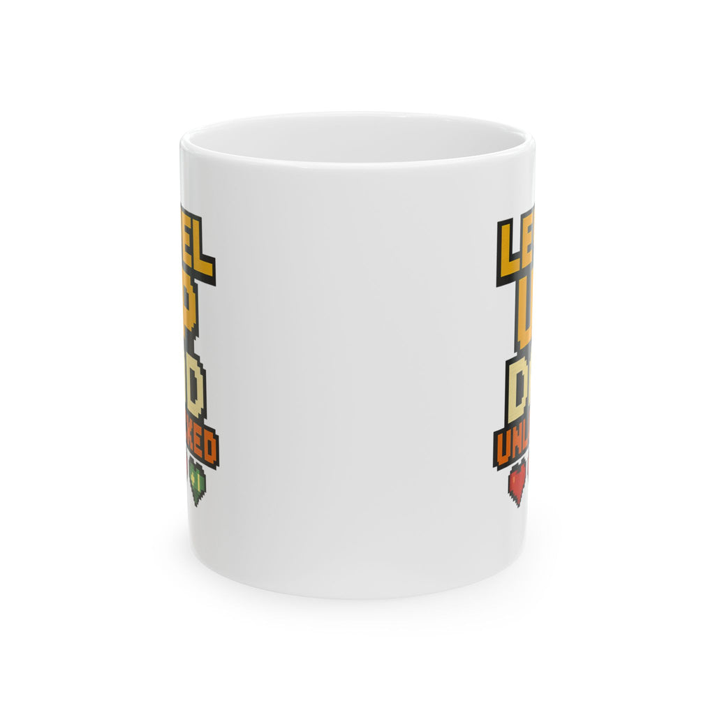 Level Up Dad Unlocked Coffee Mug | Gift for Dad | Ceramic Mug
