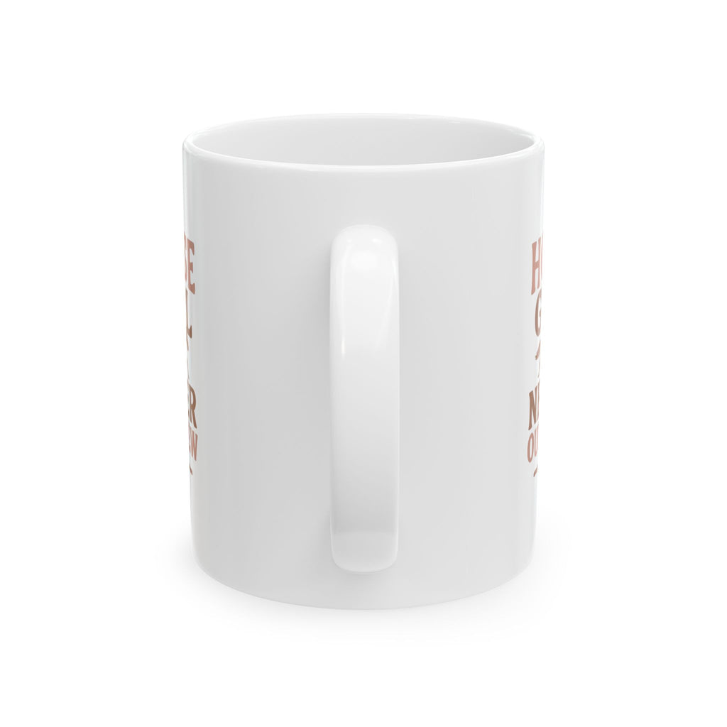 Horse Girl Never Outgrew It Coffee Mug | Unique Gift | Ceramic Mug