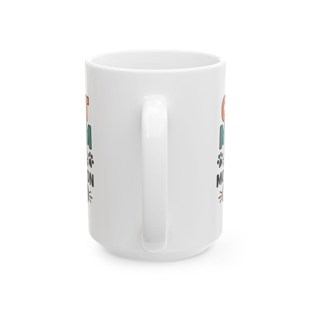 Life Is Better With A Cat Coffee Mug | Cat Mom Appreciation | Ceramic Mug