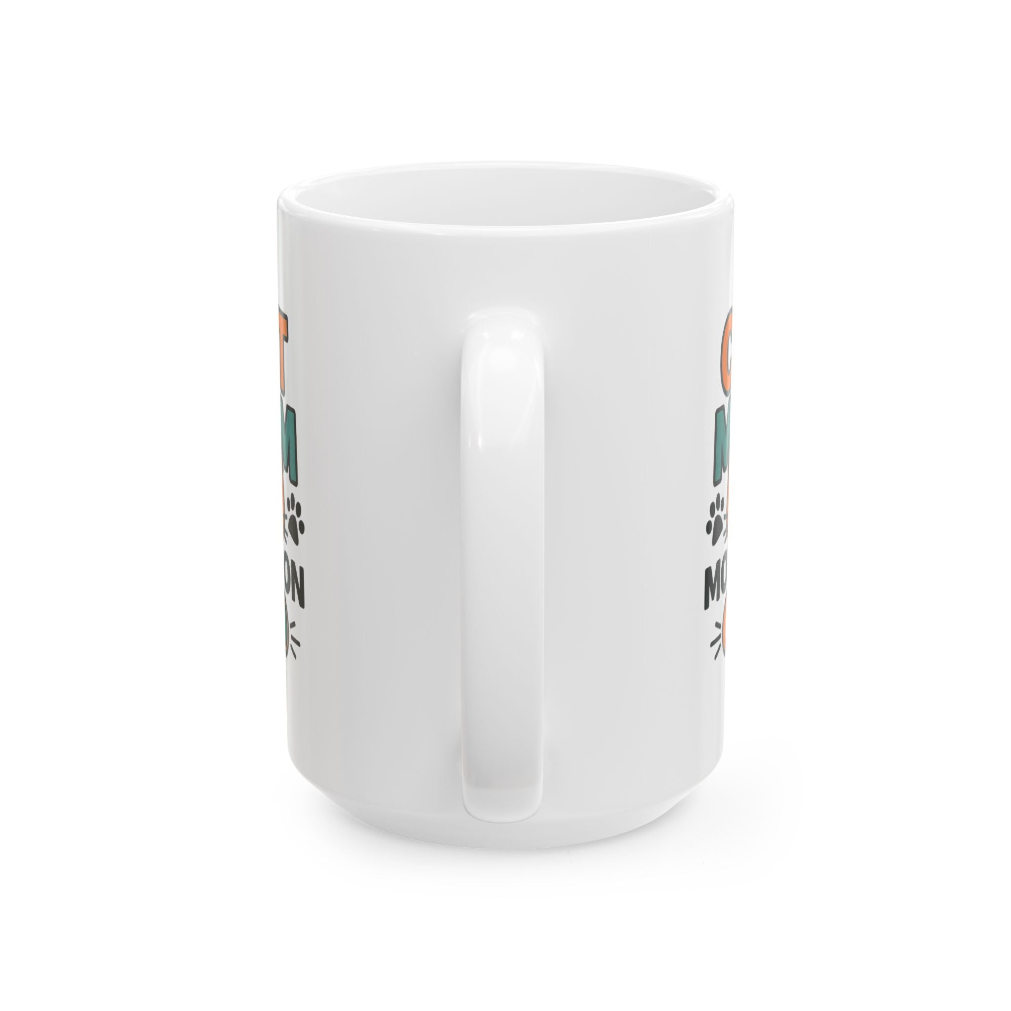 Life Is Better With A Cat Coffee Mug | Cat Mom Appreciation | Ceramic Mug