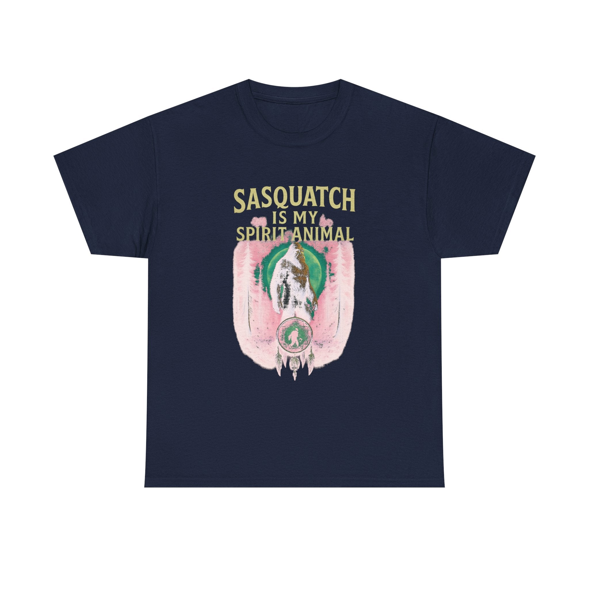 Sasquatch Is My Spirit Animal T-Shirt | Unique Gift | Graphic Tee