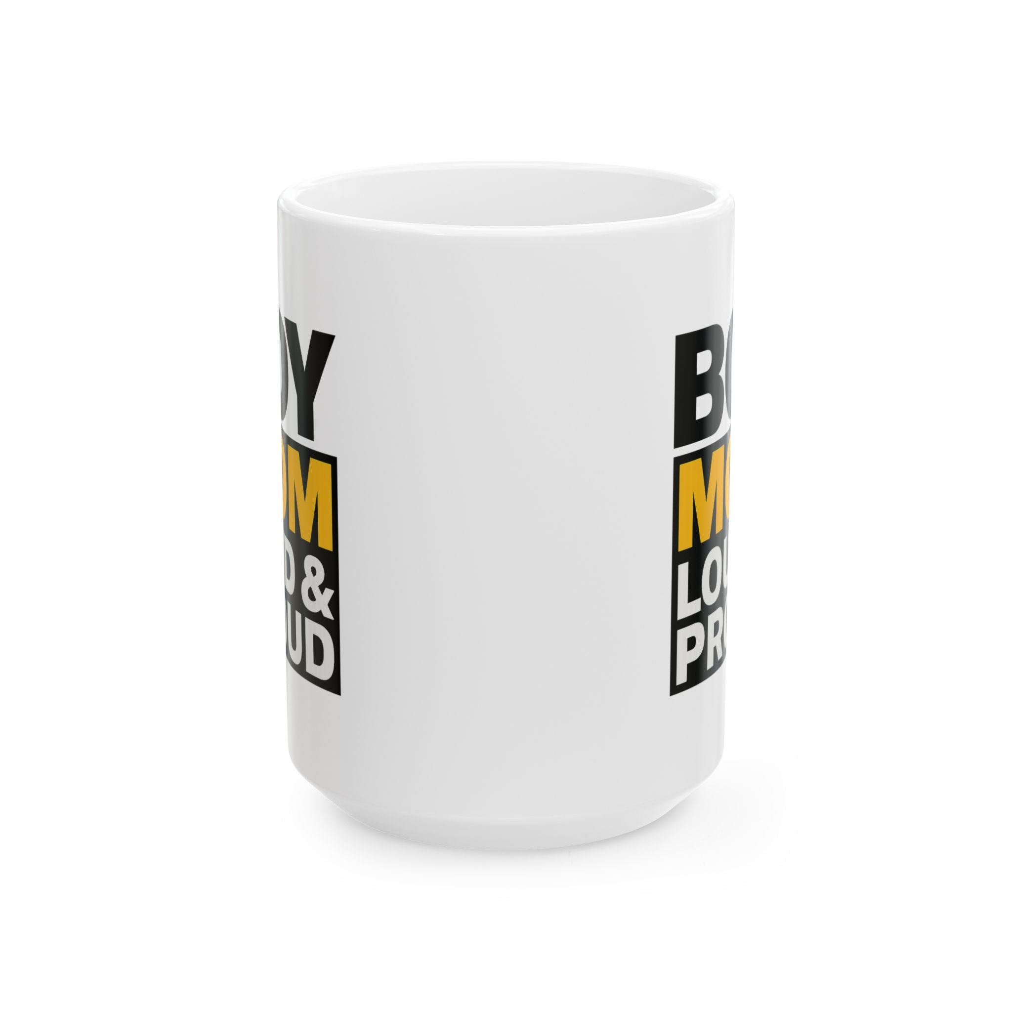 Boy Mom Energy Level Chaos Coffee Mug | Funny Mom Gift | Ceramic Mug