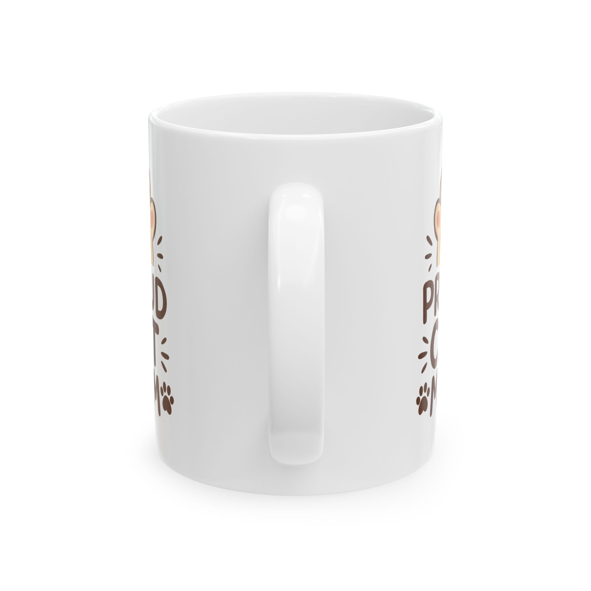 Proud Cat Mom Coffee Mug | Cat Lover Gift | Ceramic Mug