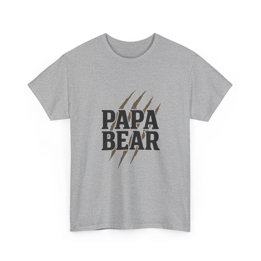 Papa Bear Grandfather T-Shirt | Unique Gift | Graphic Tee