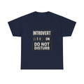 Introverted But Willing To Discuss It Online T-Shirt | Funny Introvert Humor | Graphic Tee