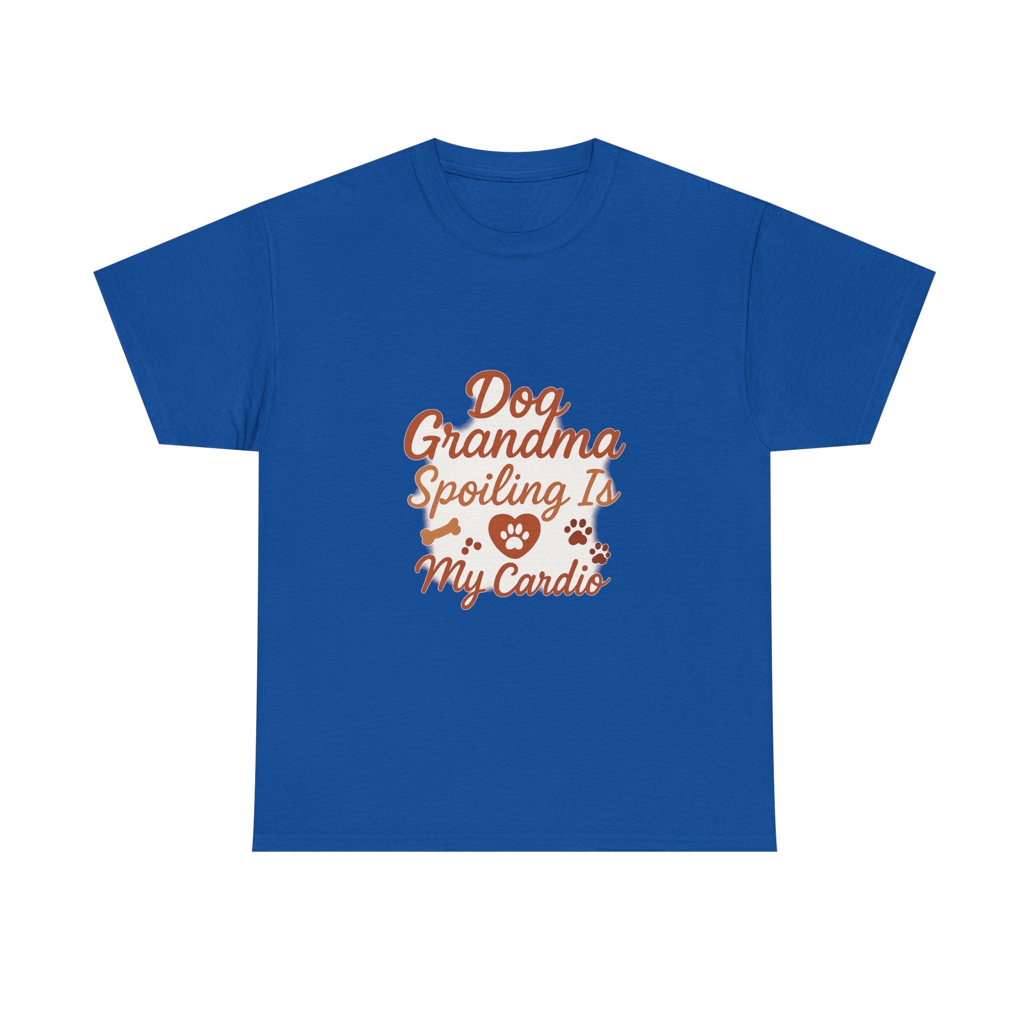 Dog Grandma Spoiling Is My Cardio T-Shirt | Dog Lover Gift | Graphic Tee