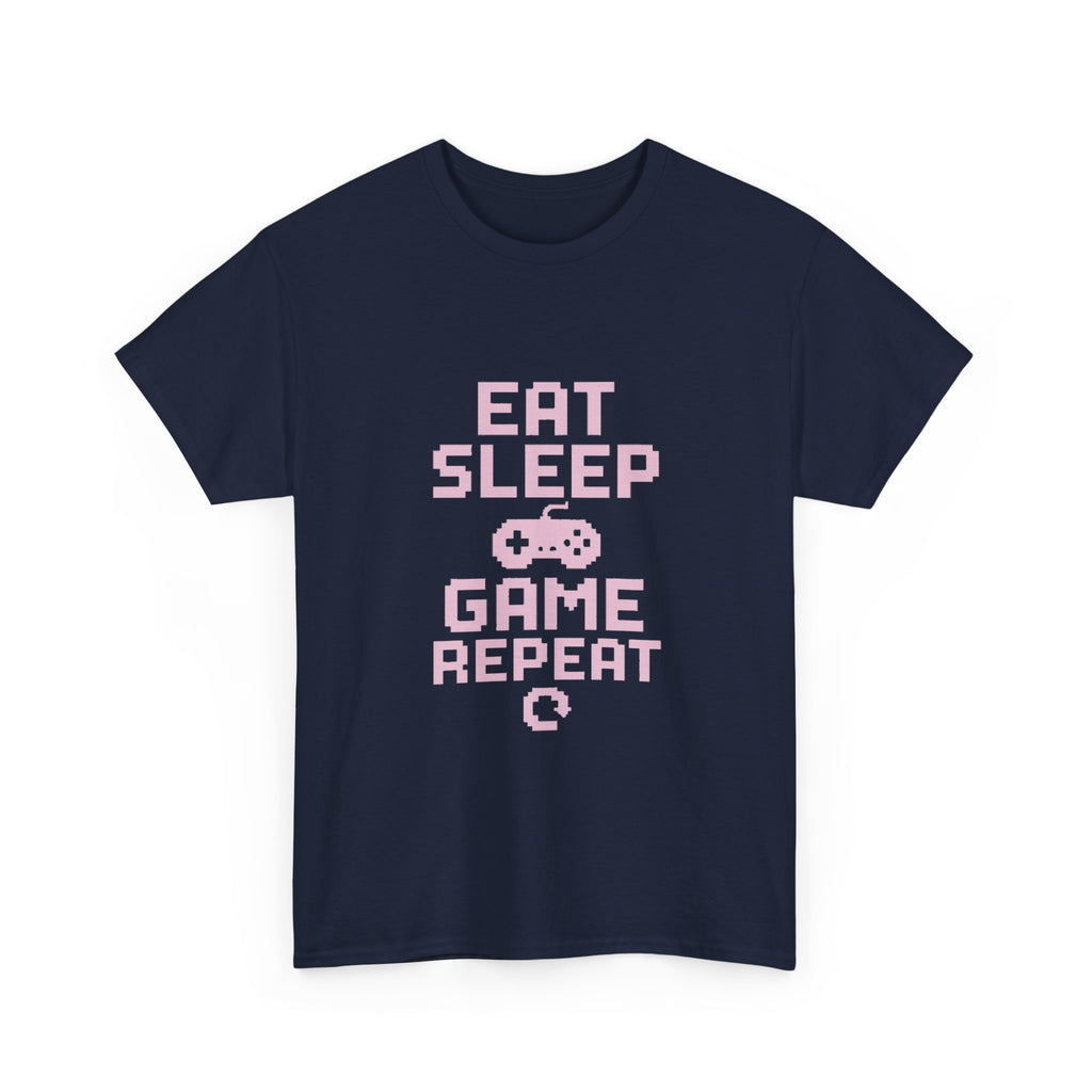 Gamer Eat Sleep Game Repeat T-Shirt | Unique Gift | Graphic Tee