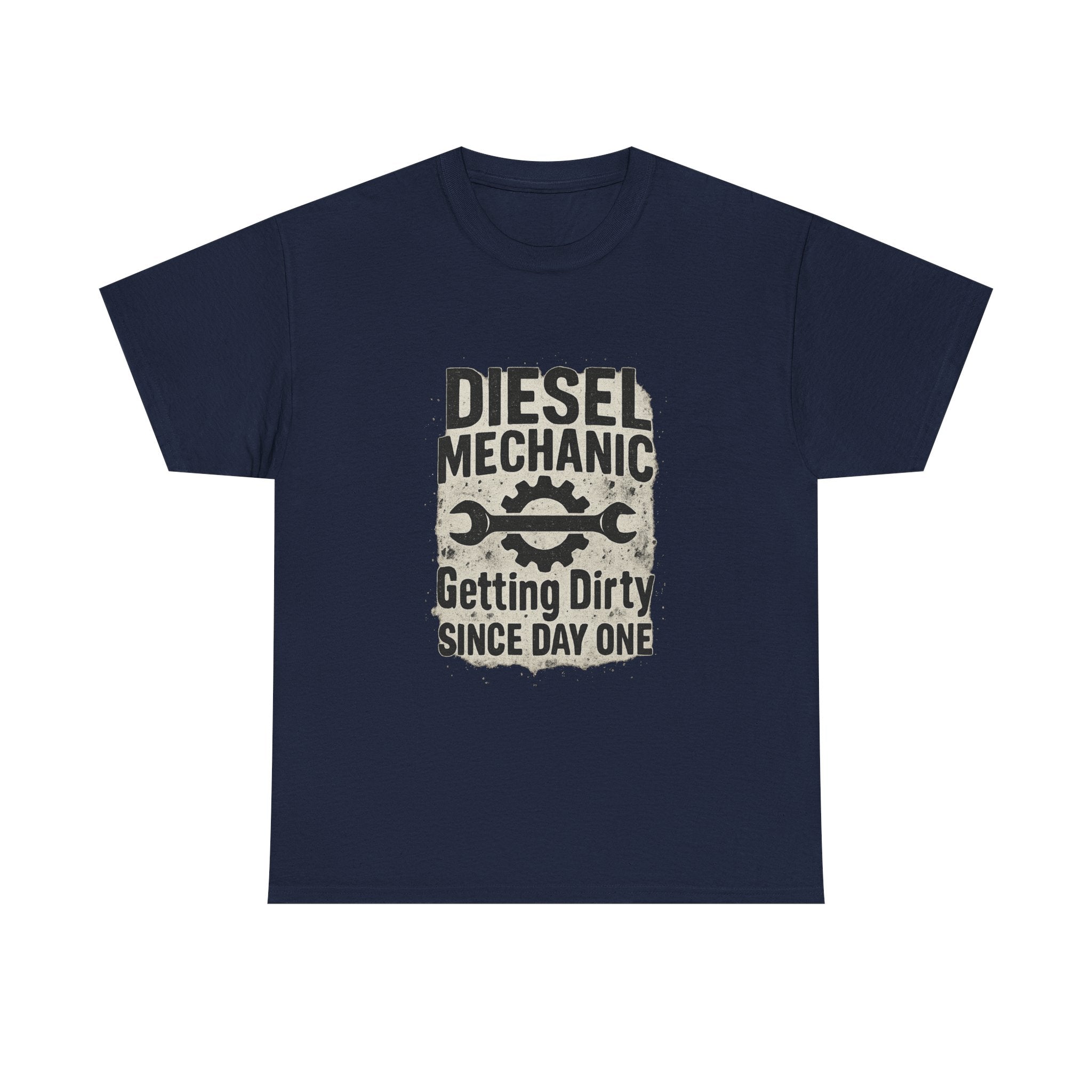 Diesel Mechanic Getting Dirty Since Day One T-Shirt | Mechanic Gift | Graphic Tee