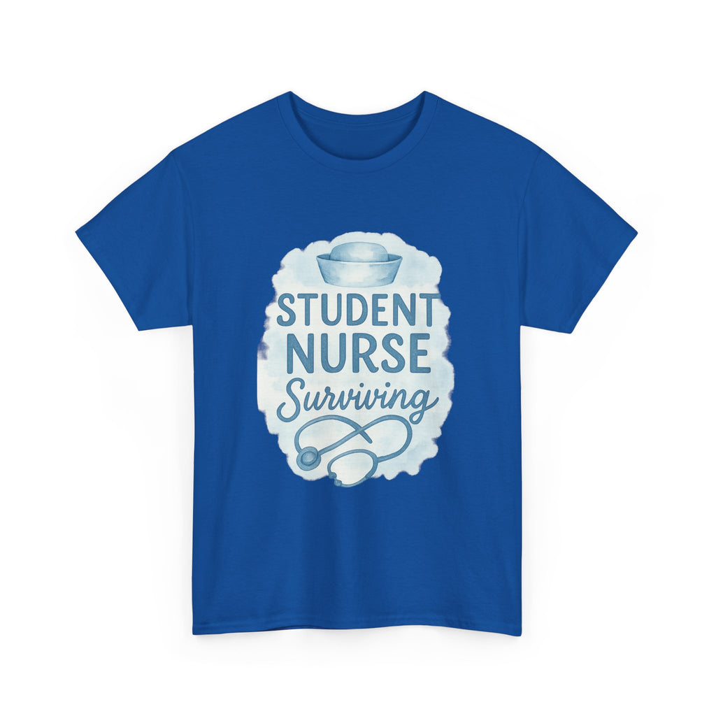 Nursing Student Powered By Caffeine And Textbooks T-Shirt | Nursing Student Gift | Graphic Tee