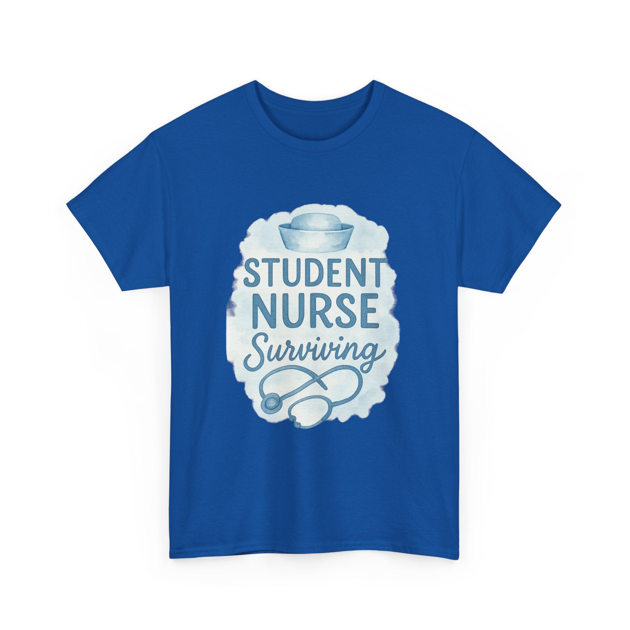 Nursing Student Powered By Caffeine And Textbooks T-Shirt | Nursing Student Gift | Graphic Tee