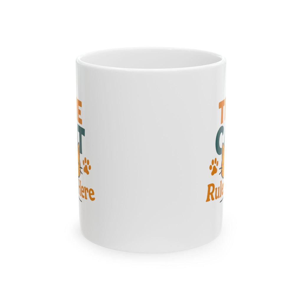 Cat Owner Or Cat Employee Unclear Coffee Mug | Funny Pet Gift | Ceramic Mug