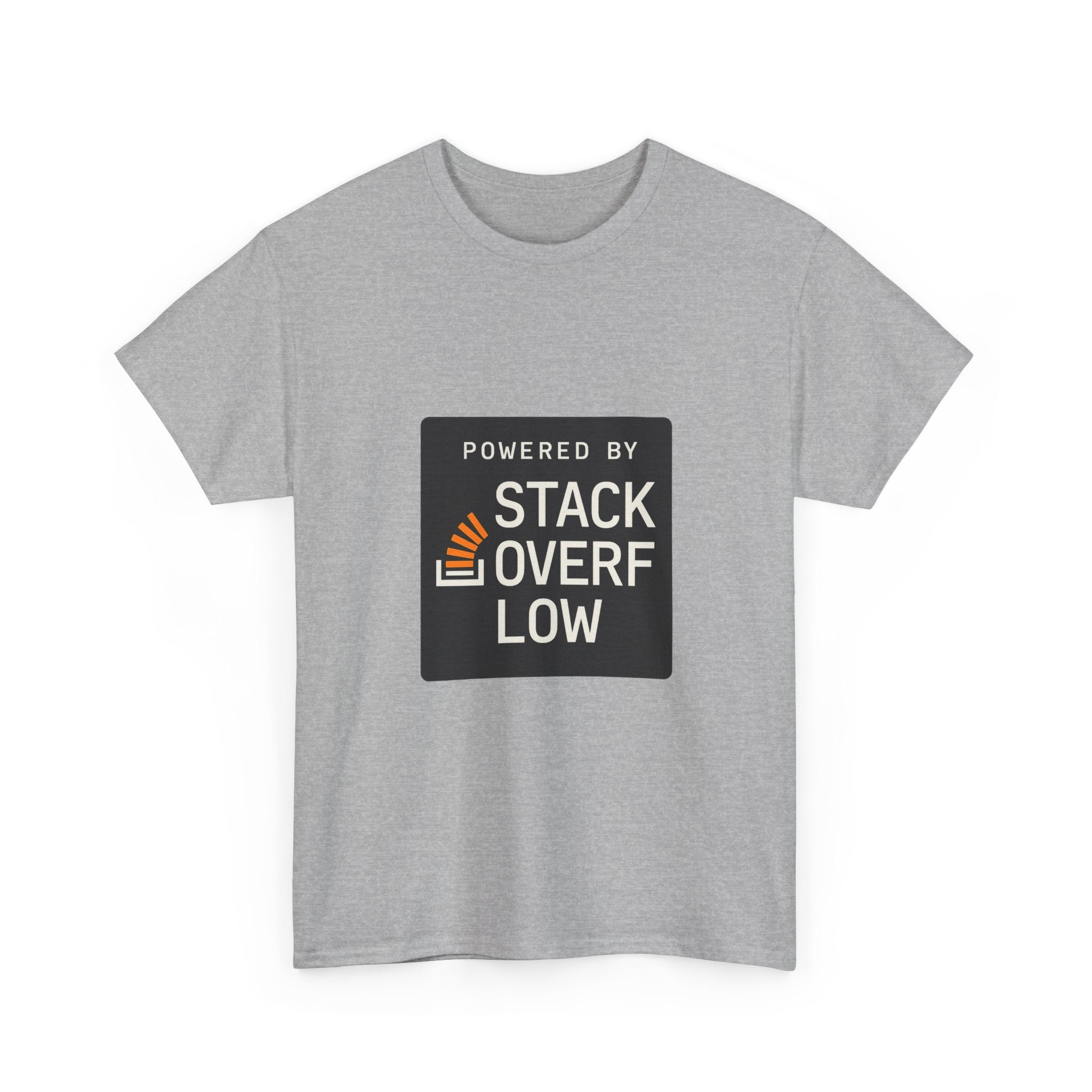 Software Engineer Powered By Stack Overflow T-Shirt | Unique Gift | Graphic Tee