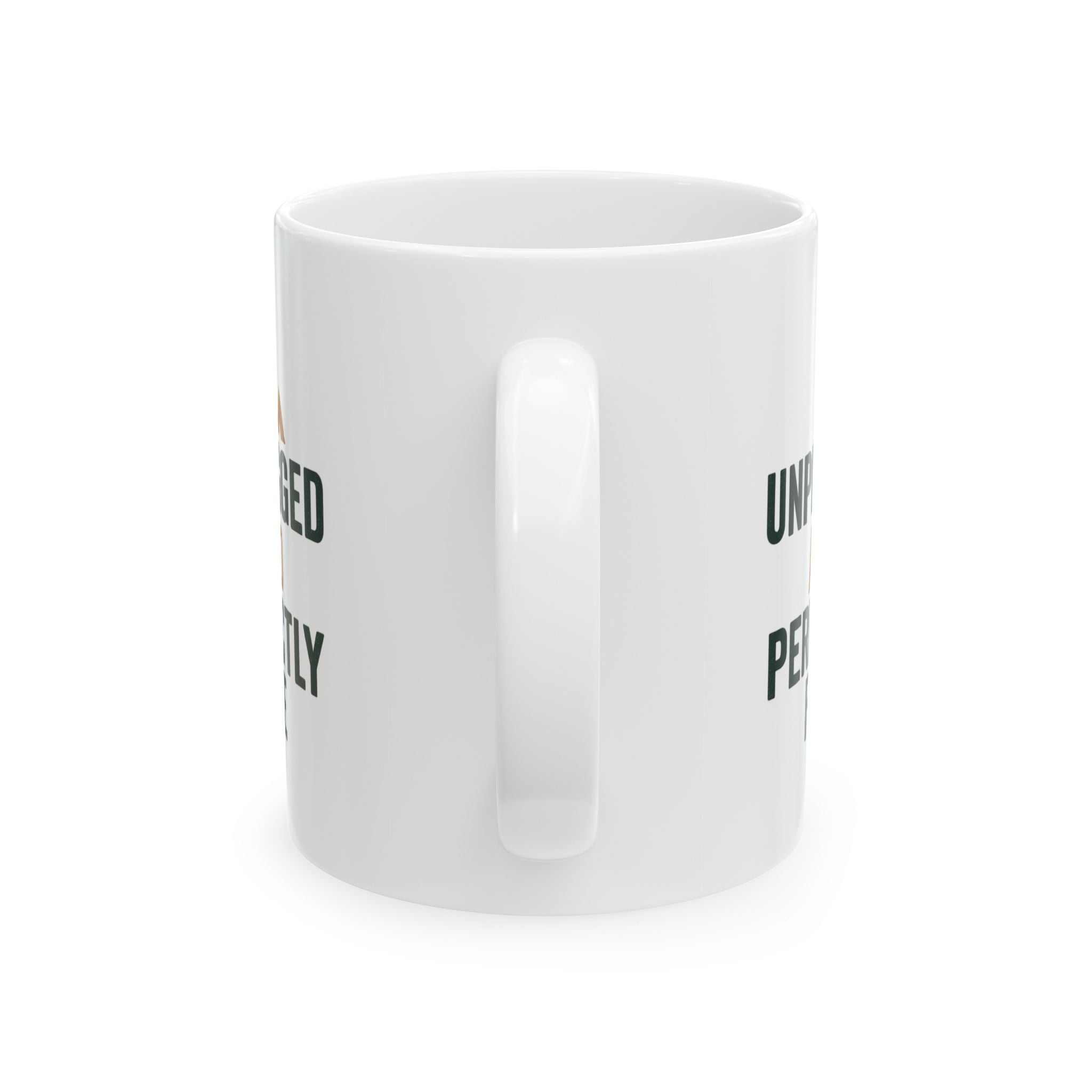Camper Unplugged And Perfectly Fine With It Coffee Mug | Unique Gift | Ceramic Mug
