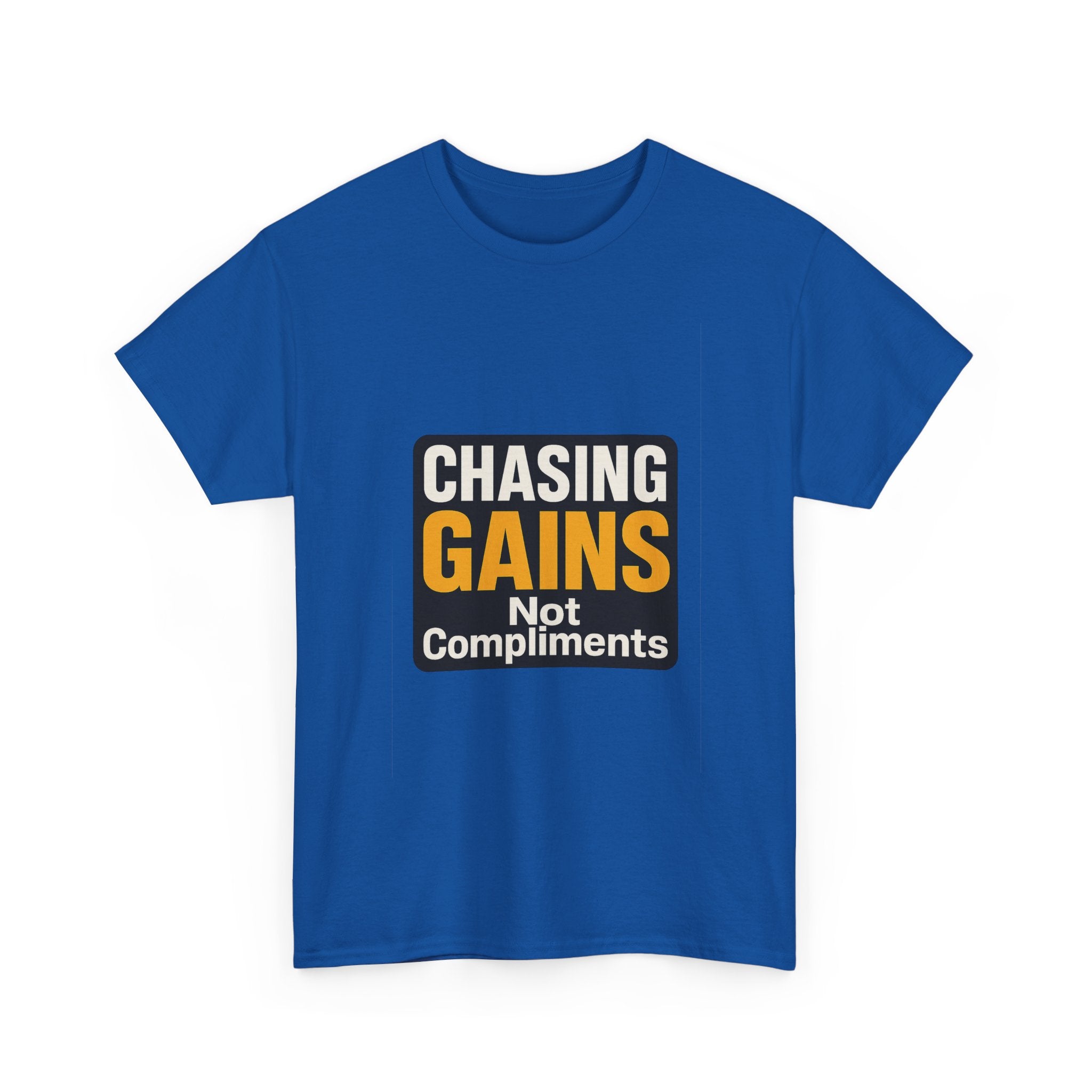 For The Gains Obviously T-Shirt | Funny Gym Motivation | Graphic Tee