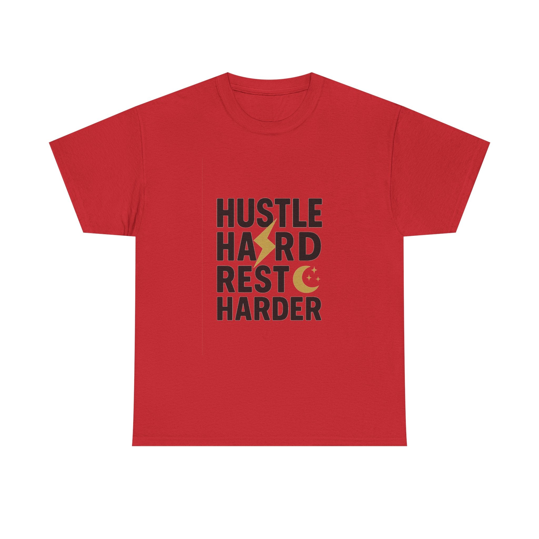 Hustle Hard Rest Harder T-Shirt | Unique Gift | Graphic Tee
