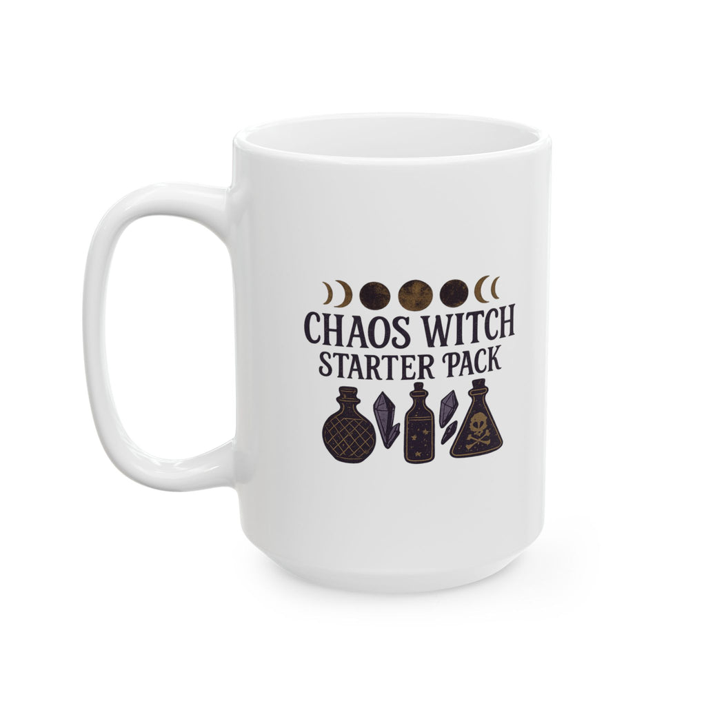 Chaos Witch Starter Pack Coffee Mug | Unique Gift | Ceramic Mug