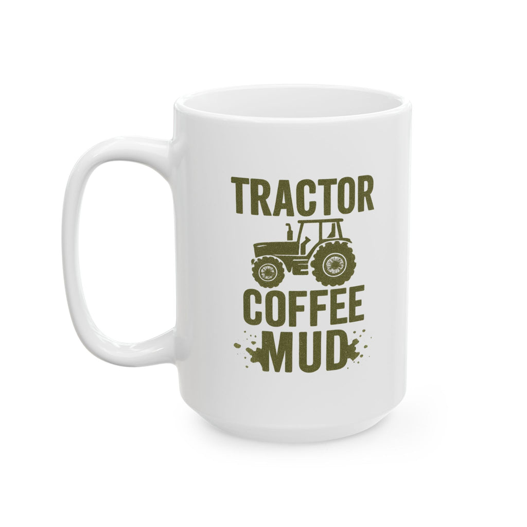 Weekend Farmer Tractor Coffee Mud Coffee Mug | Coffee Lover Gift | Ceramic Mug