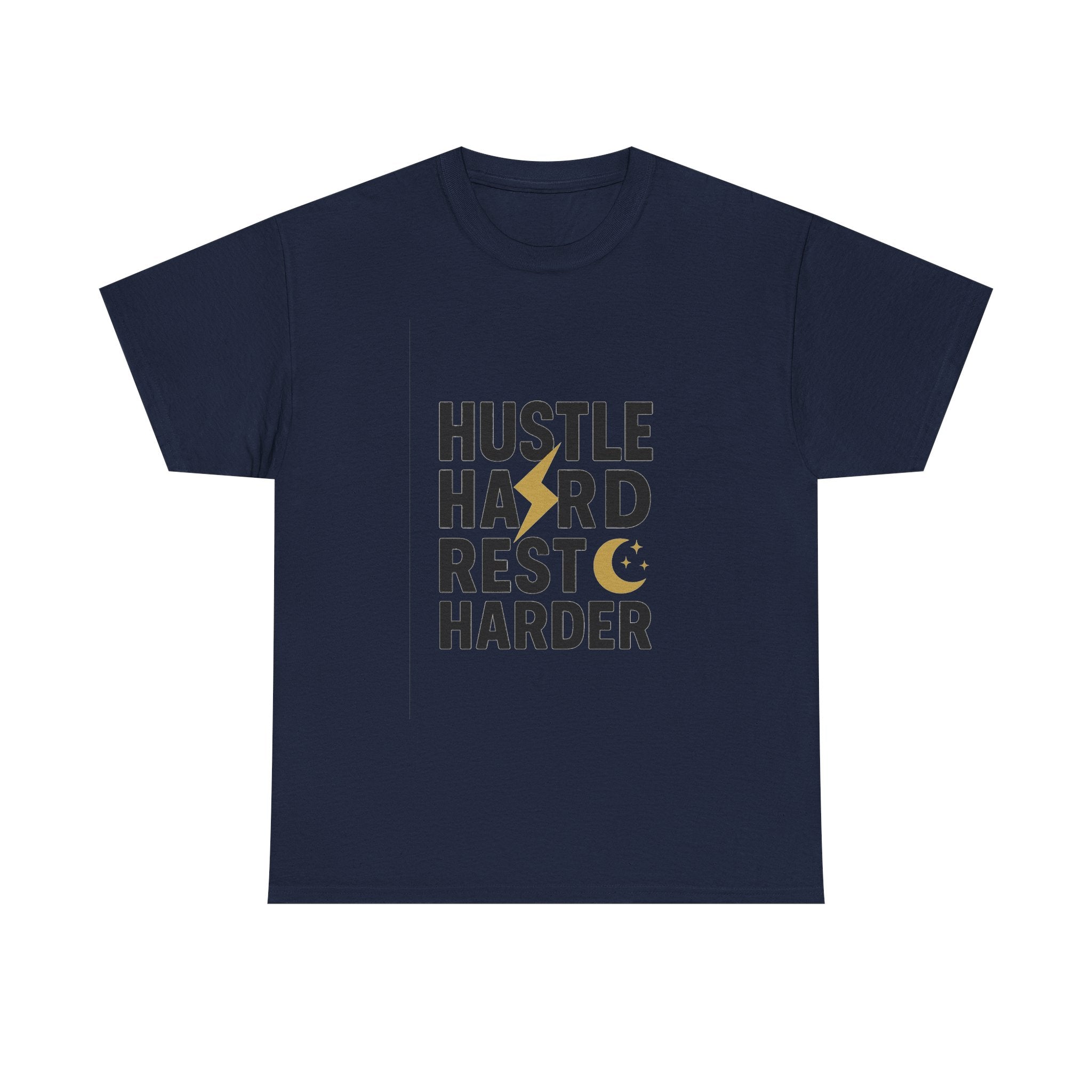 Hustle Hard Rest Harder T-Shirt | Unique Gift | Graphic Tee