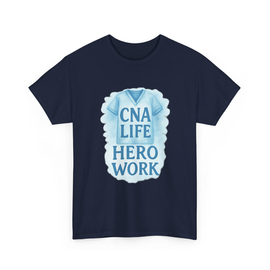 CNA Life Coffee And Compassion T-Shirt | Funny CNA Gift | Graphic Tee