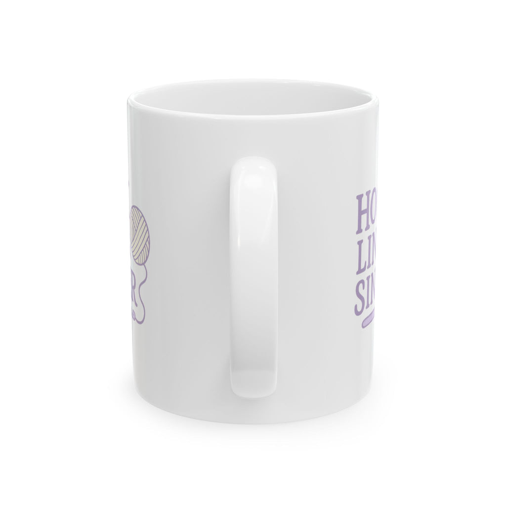 Crochet Master Hook Line And Sinker Coffee Mug | Unique Gift | Ceramic Mug