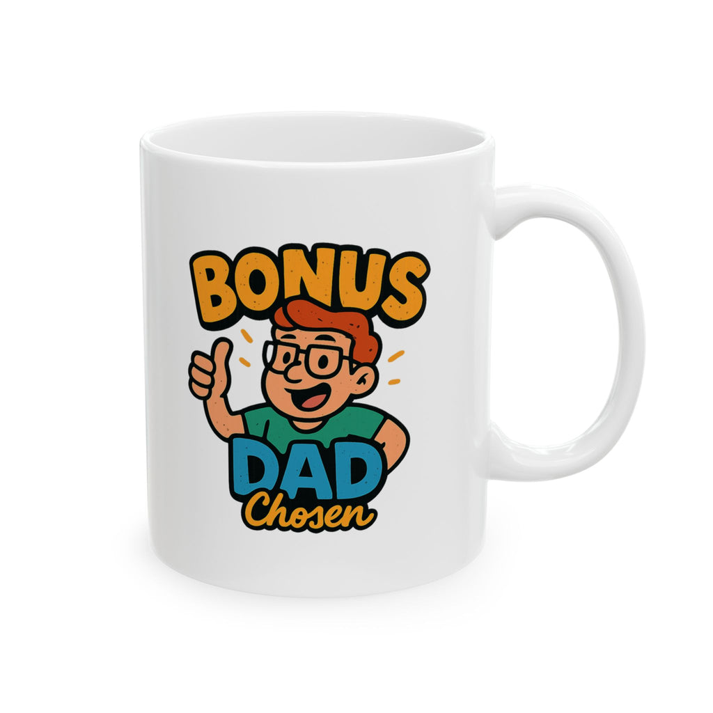 World Greatest Bonus Dad Coffee Mug | Bonus Dad Gift | Ceramic Mug