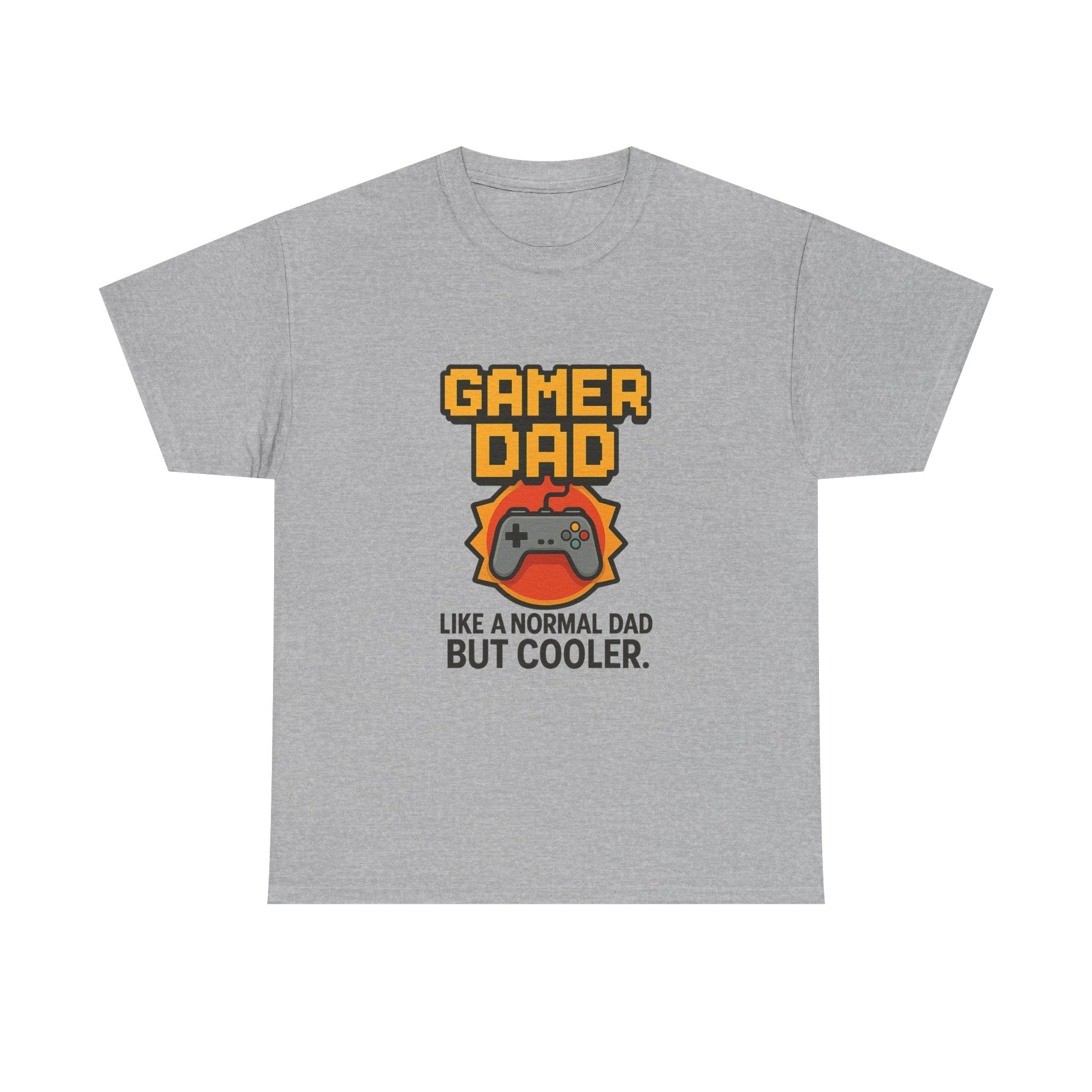 Gamer Dad Like A Normal Dad But Cooler T-Shirt | Gift for Dad | Graphic Tee