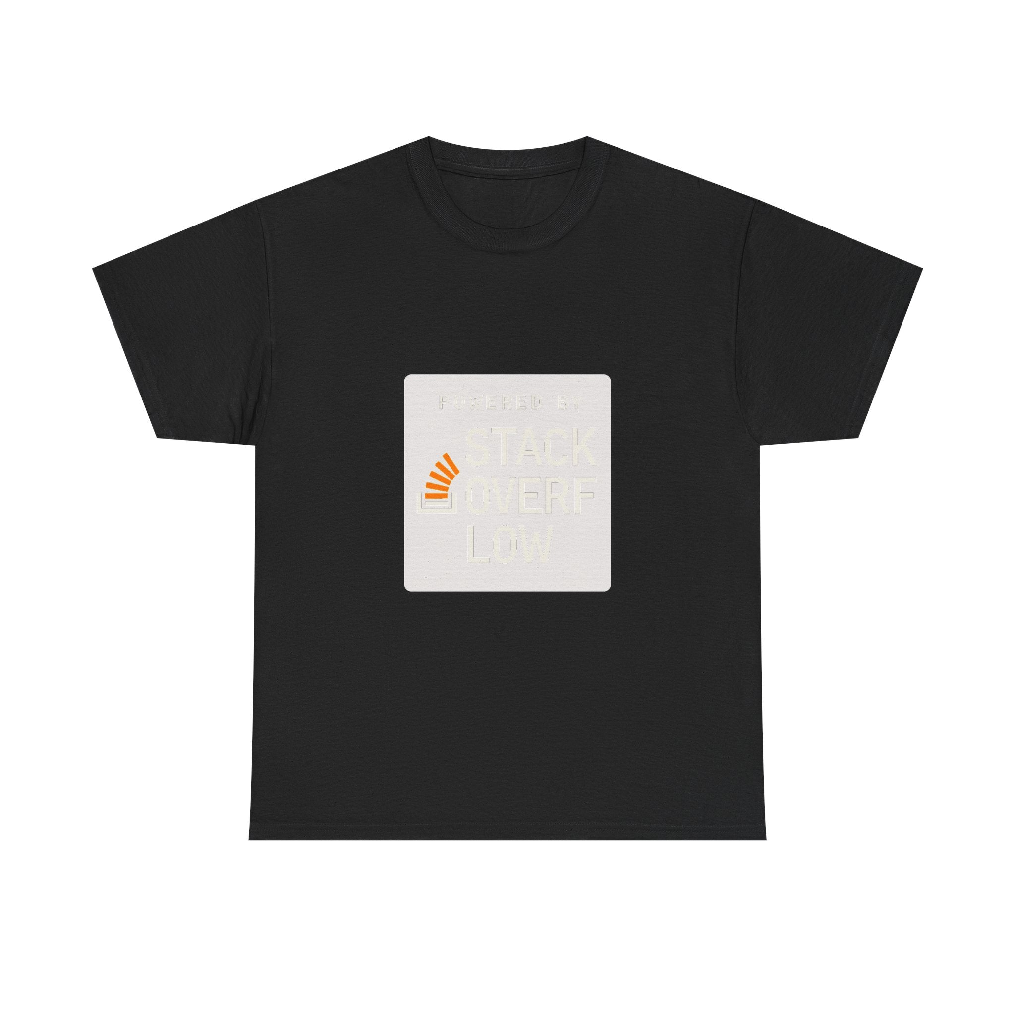 Software Engineer Powered By Stack Overflow T-Shirt | Unique Gift | Graphic Tee