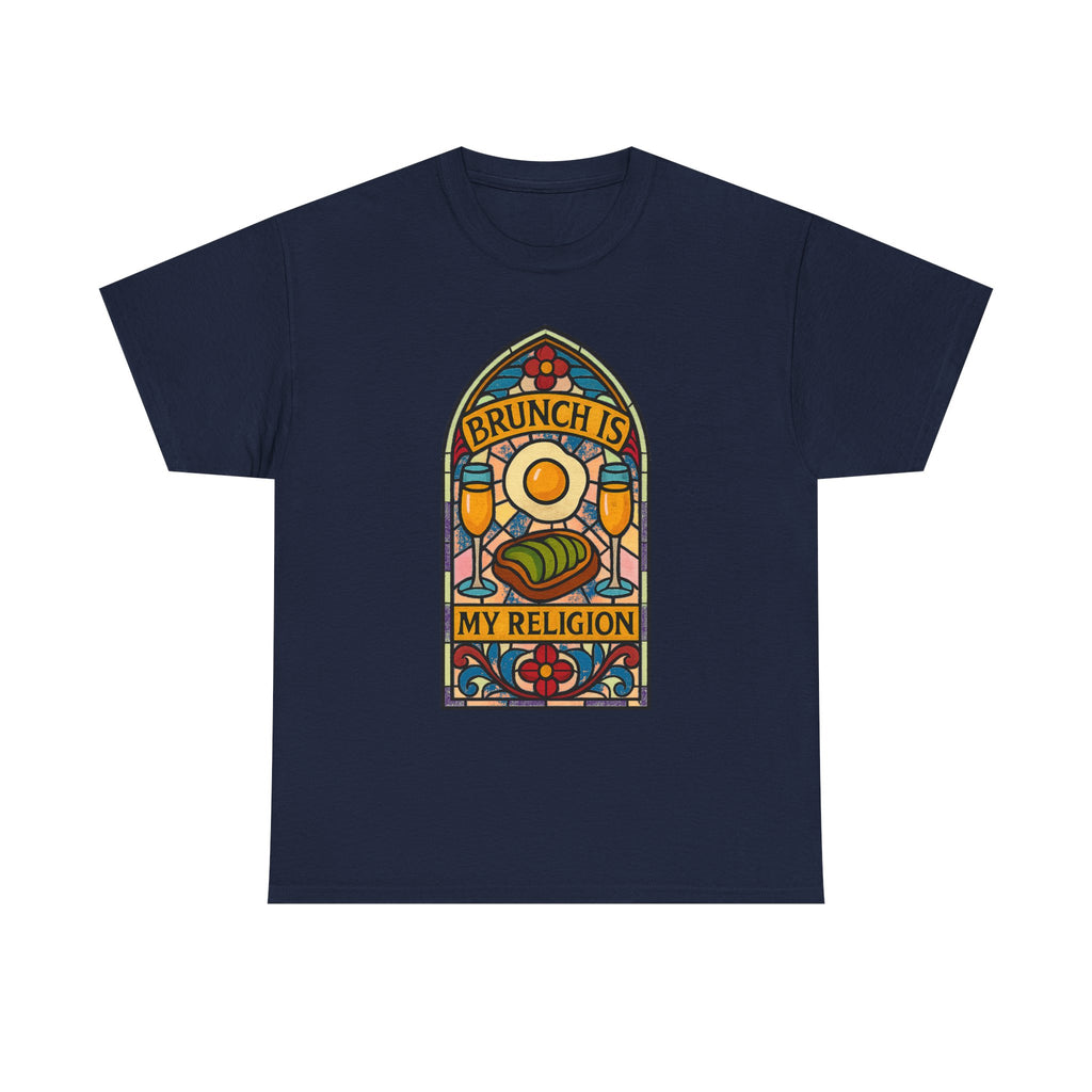 Brunch Is My Religion T-Shirt | Unique Gift | Graphic Tee