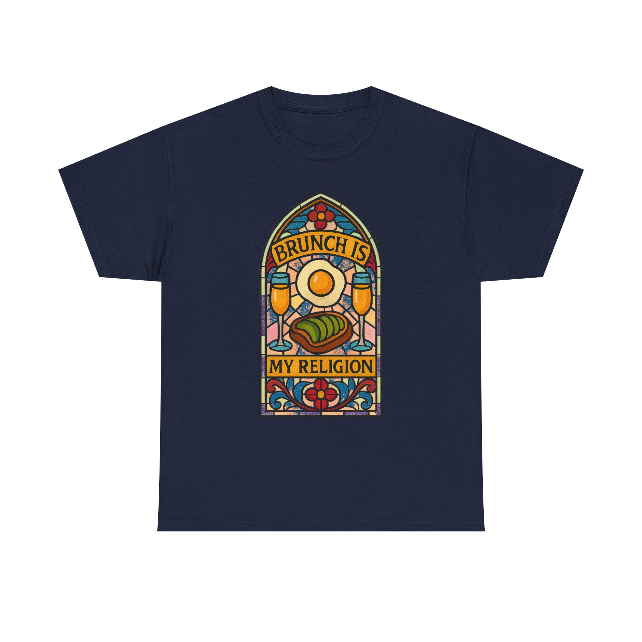 Brunch Is My Religion T-Shirt | Unique Gift | Graphic Tee