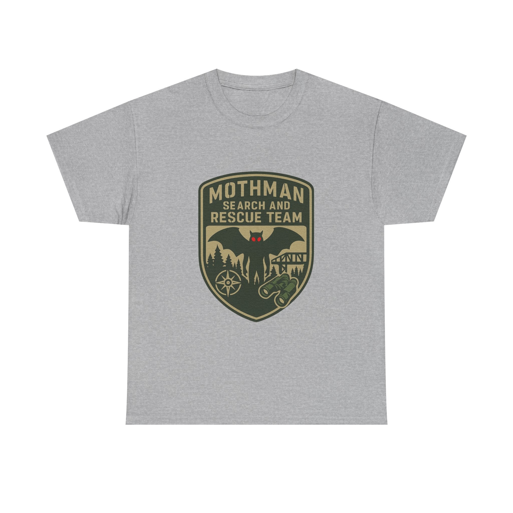 Mothman Search And Rescue Team T-Shirt | Unique Gift | Graphic Tee