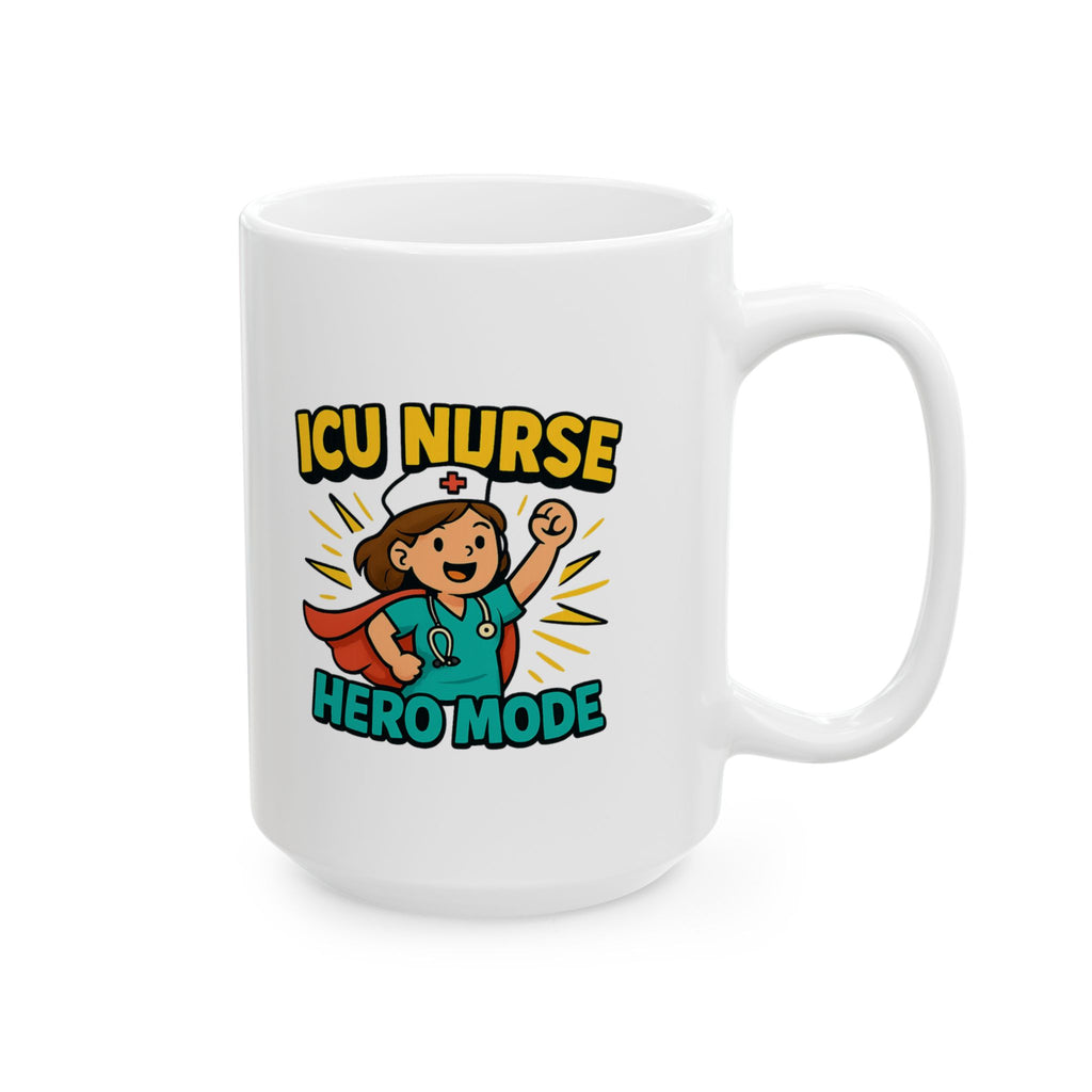 ICU Nurse No Sleep No Problem Just Coffee Coffee Mug | Funny Nurse Humor | Ceramic Mug