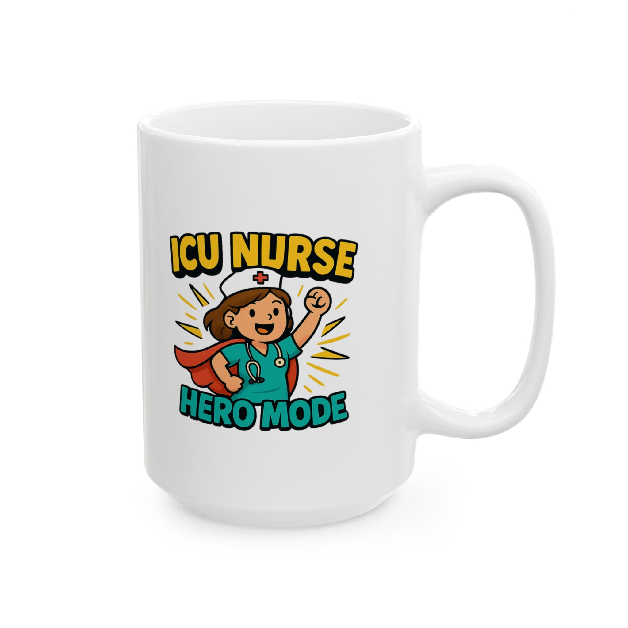 ICU Nurse No Sleep No Problem Just Coffee Coffee Mug | Funny Nurse Humor | Ceramic Mug
