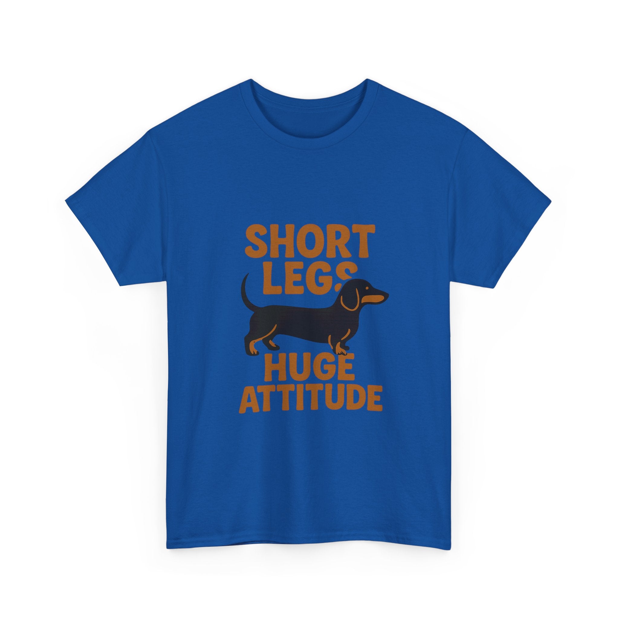 Dachshund Mom Short Legs Huge Attitude T-Shirt | Gift for Mom | Graphic Tee