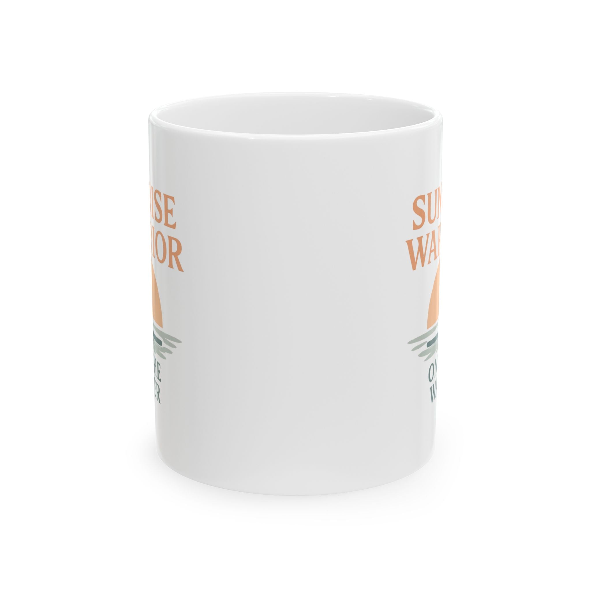 Paddleboard Sunrise Warrior Morning On Water Coffee Mug | Unique Gift | Ceramic Mug
